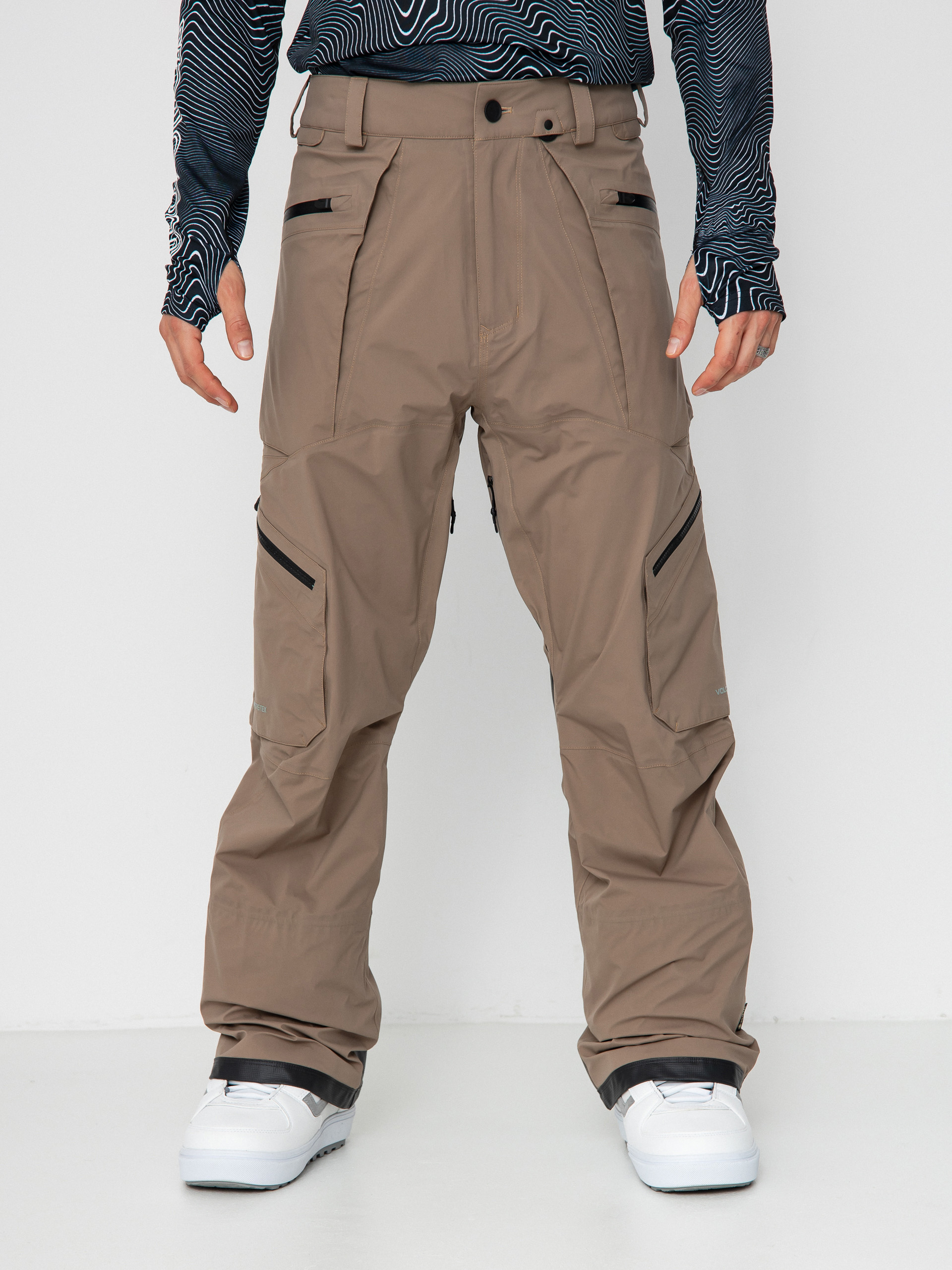 Volcom Snowboard Hose Guch Stretch Gore (chestnut brown)