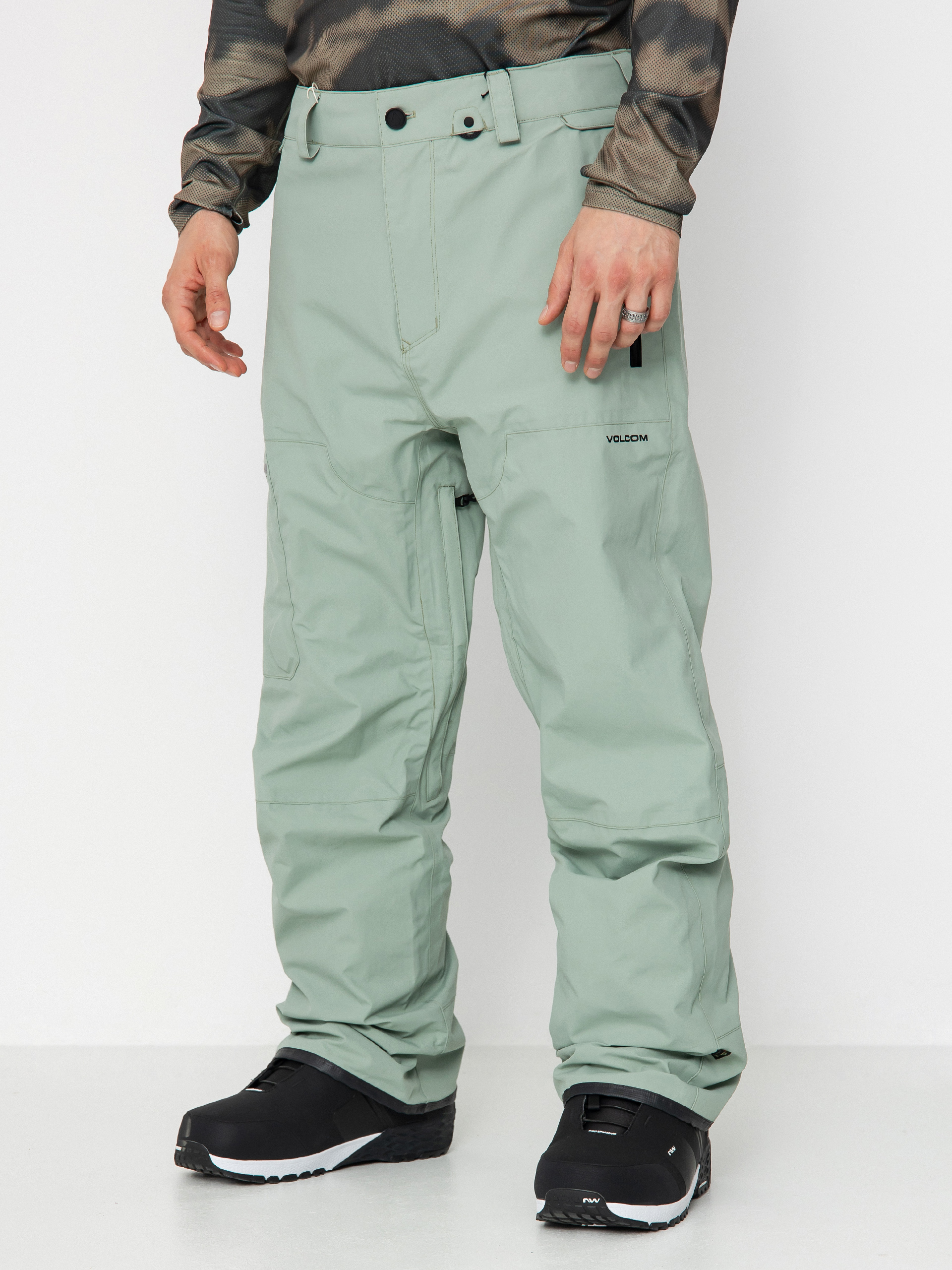 Herren Volcom Snowboard Hose L Gore Tex (agave)