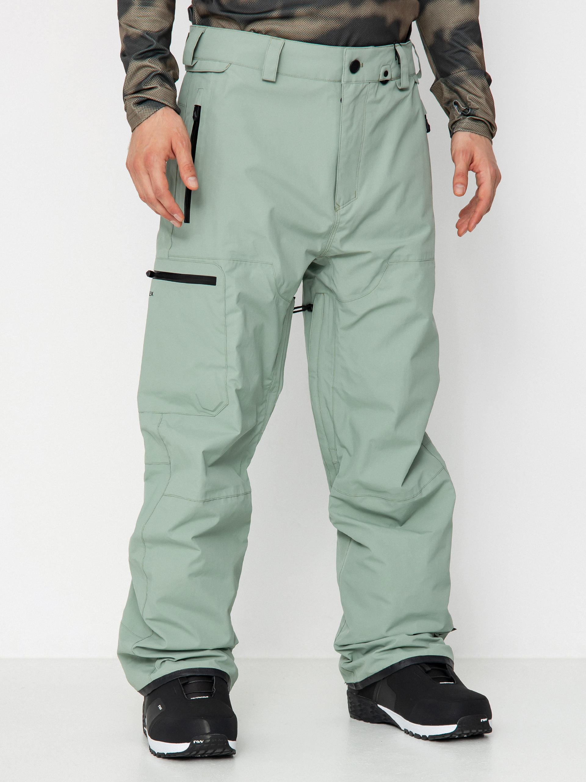Mens Volcom Snowboard pants L Gore Tex (agave)