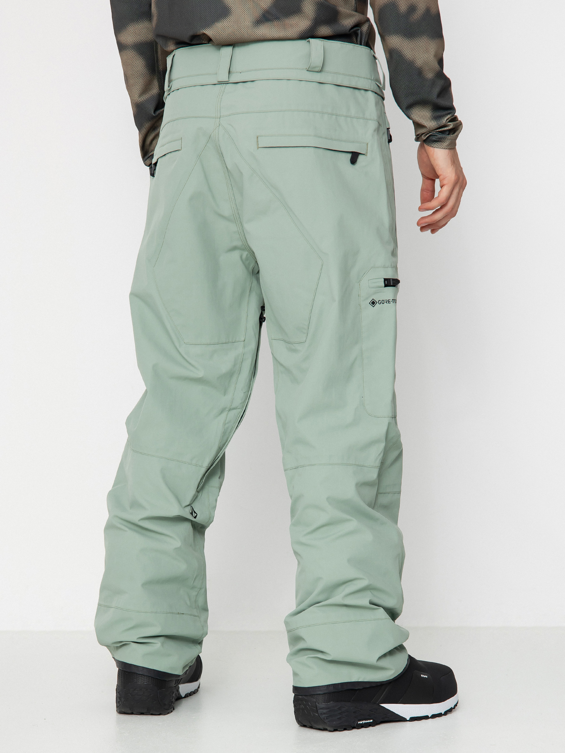 Herren Volcom Snowboard Hose L Gore Tex (agave)