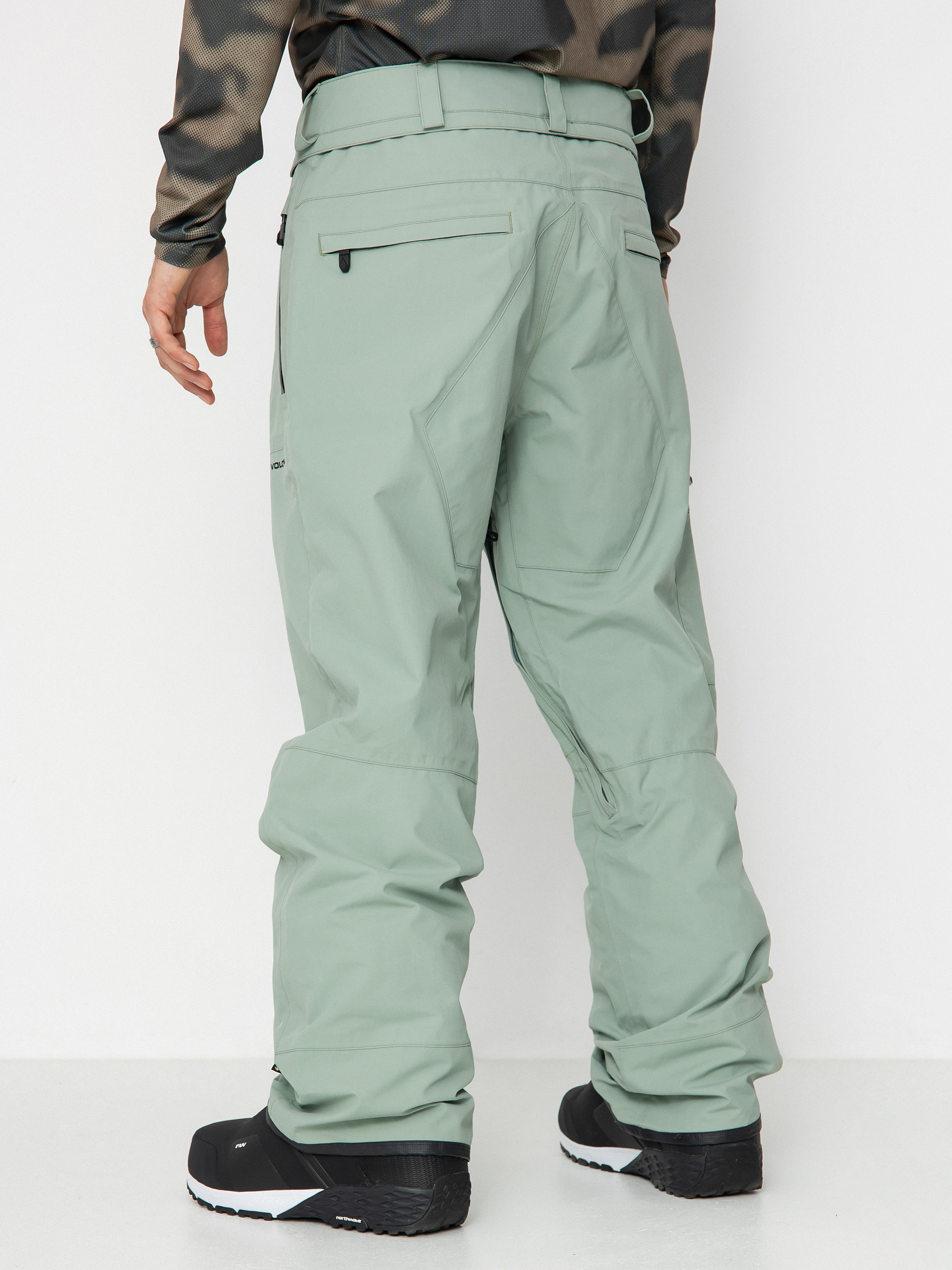 Herren Volcom Snowboard Hose L Gore Tex (agave)