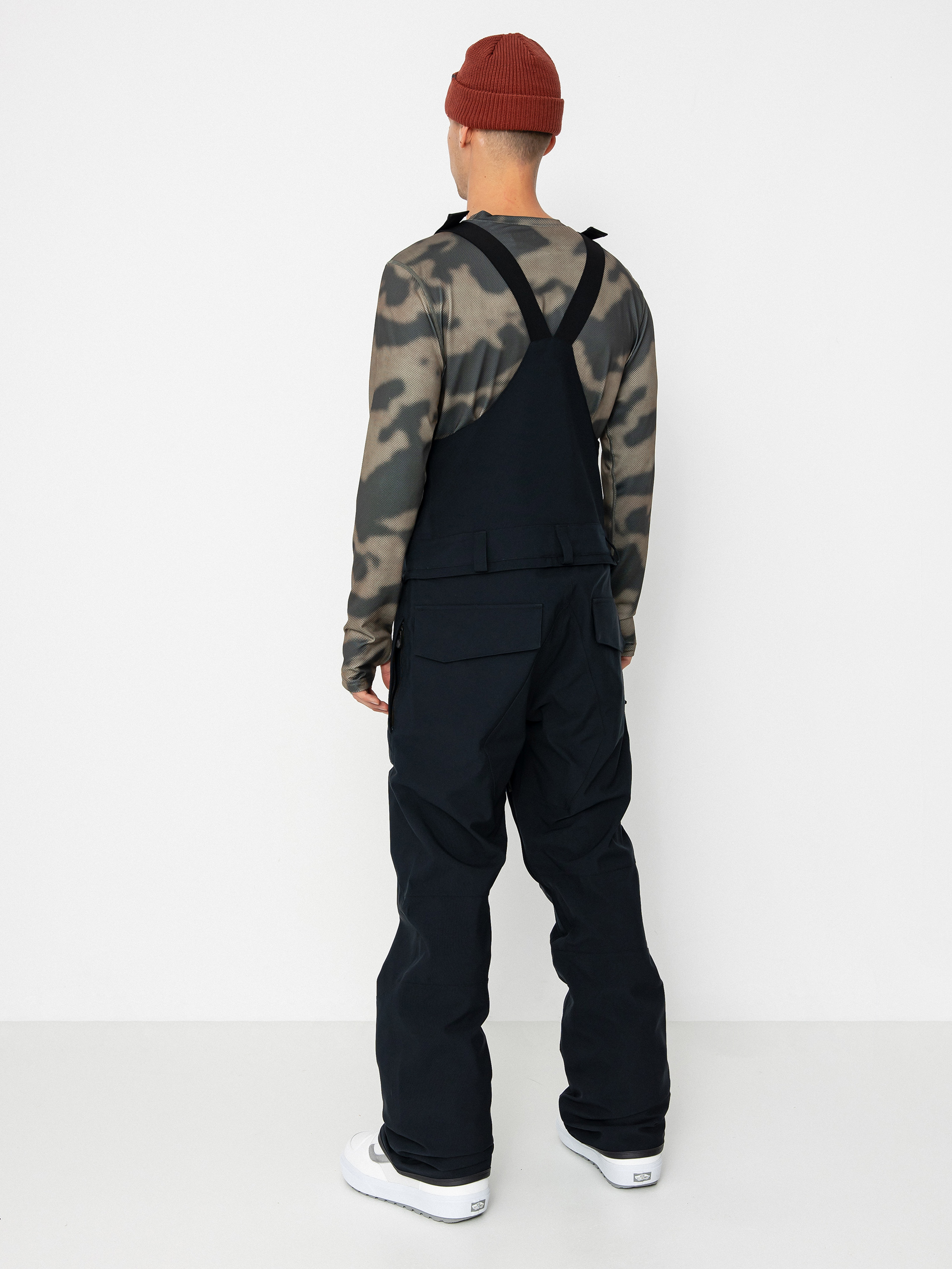 Mens Volcom Snowboard pants Roan Bib Overall (black)