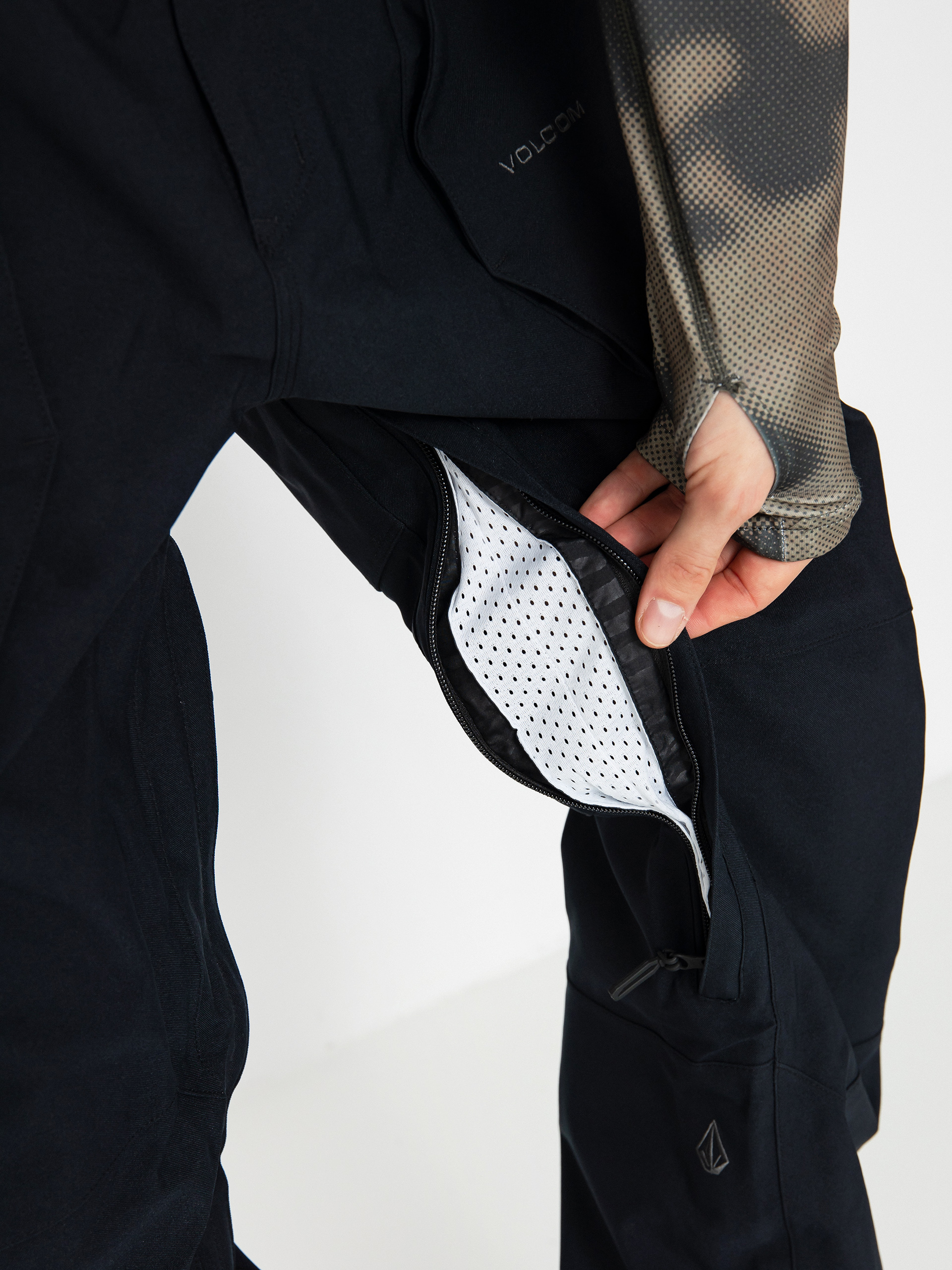 Herren Volcom Snowboard Hose Roan Bib Overall (black)