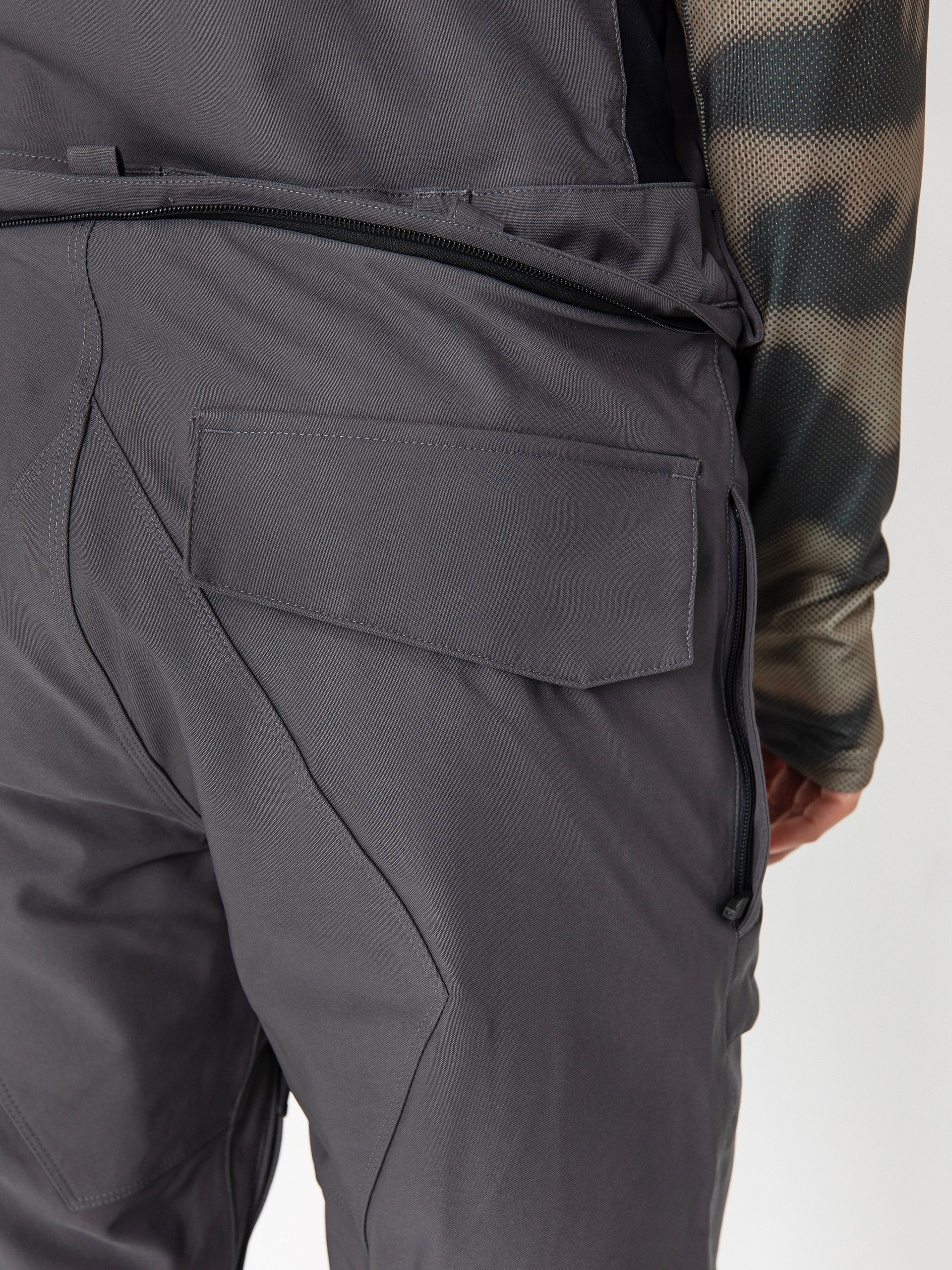 Mens Volcom Snowboard pants Roan Bib Overall (charcoal)