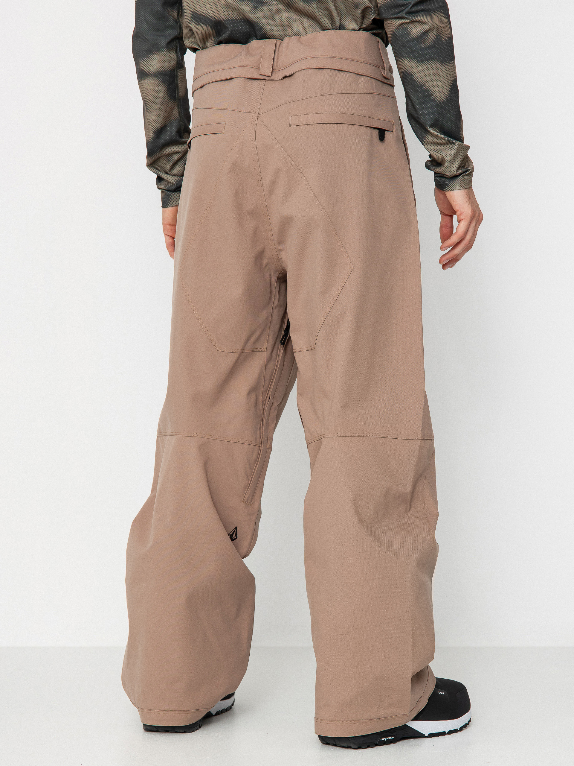 Herren Volcom Snowboard Hose Snow Billow (chestnut brown)
