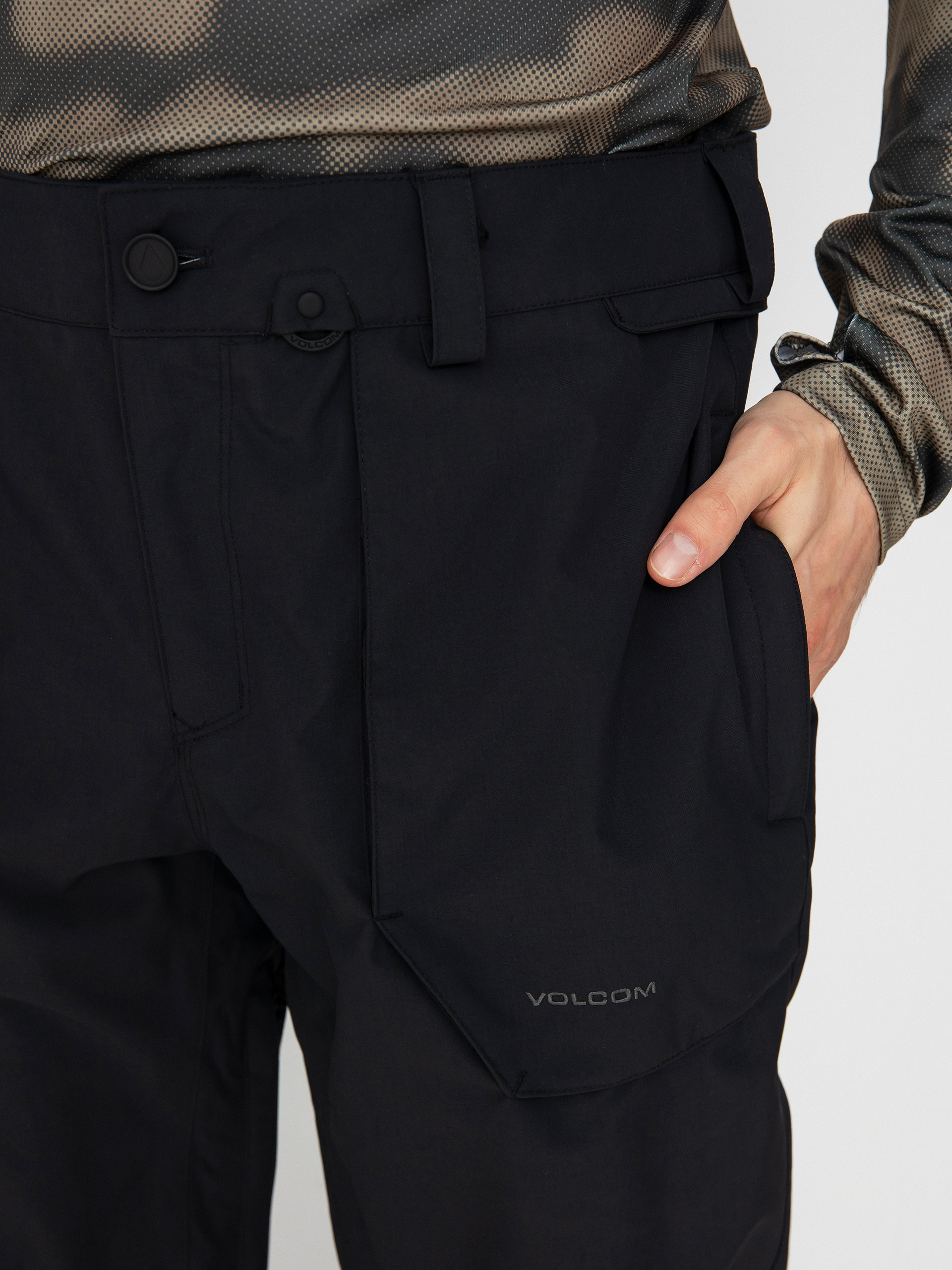 Mens Volcom Snowboard pants Roan (black)