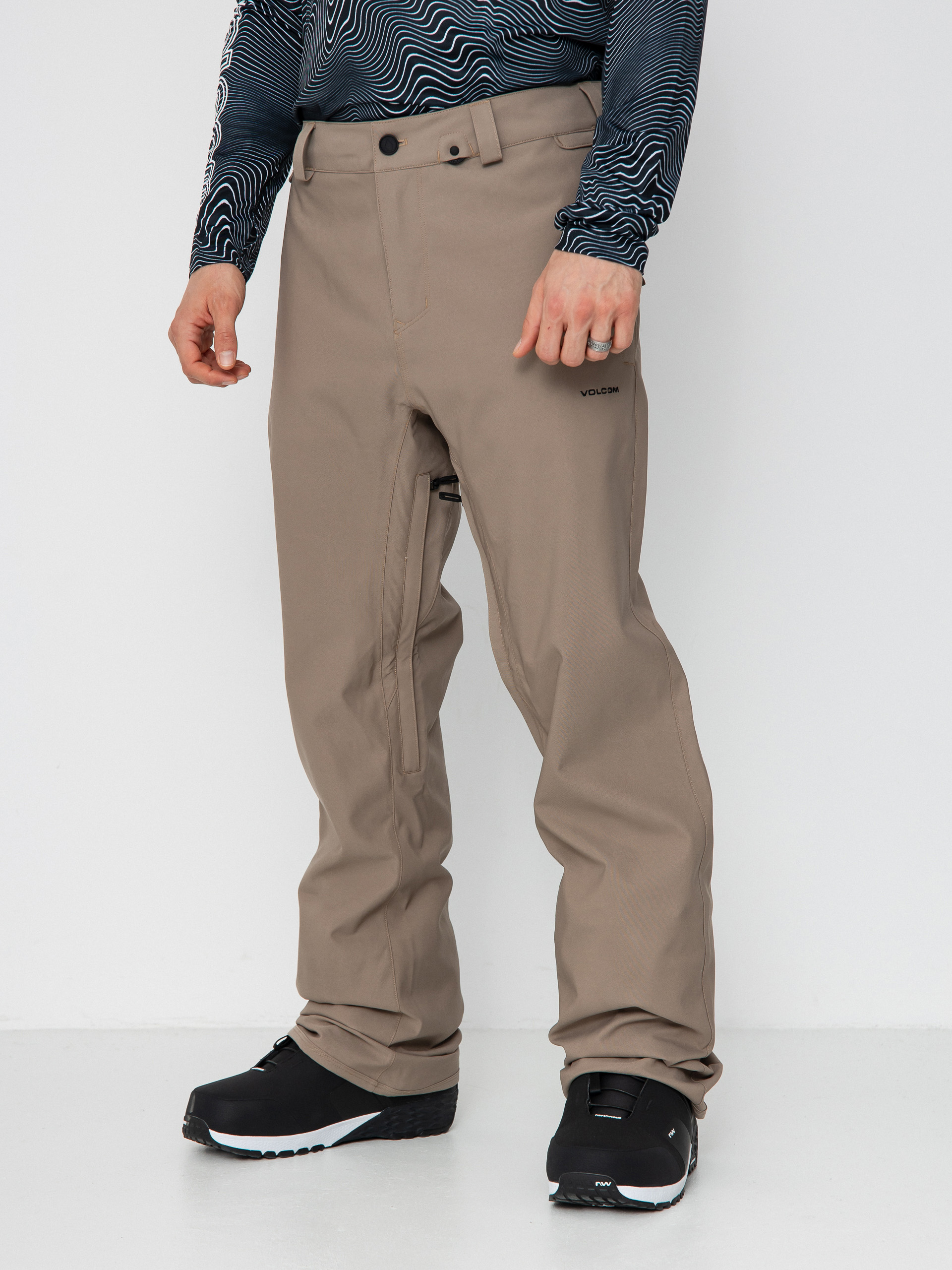スノーボード VOLCOM/FREAKIN SNOW CHINO/Lsize/BEIGE Volcom Freakin Snow Chino Snowboard pants - beige (light
