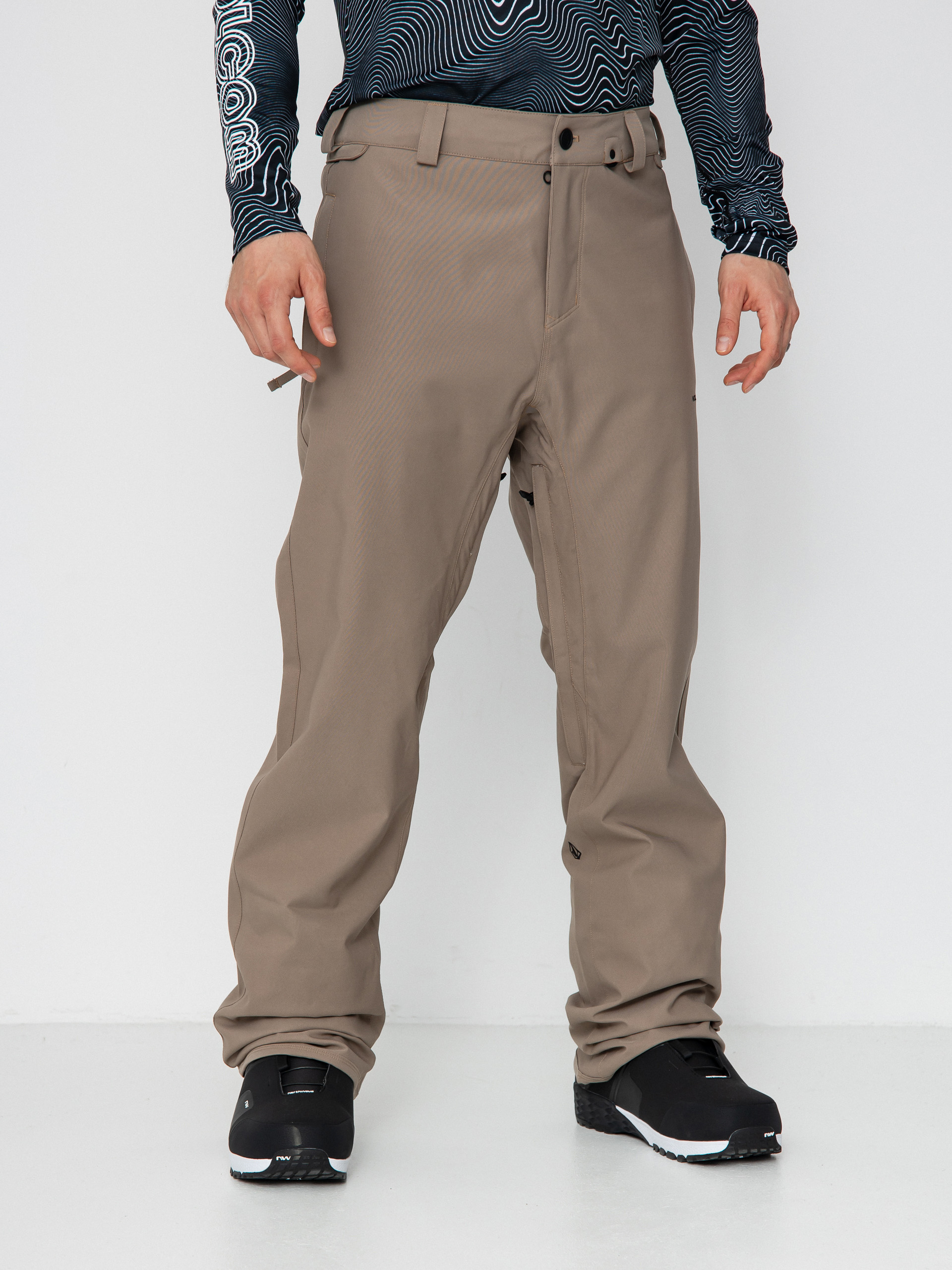 Volcom Snowboard pants Freakin Snow Chino - brown (chestnut brown)