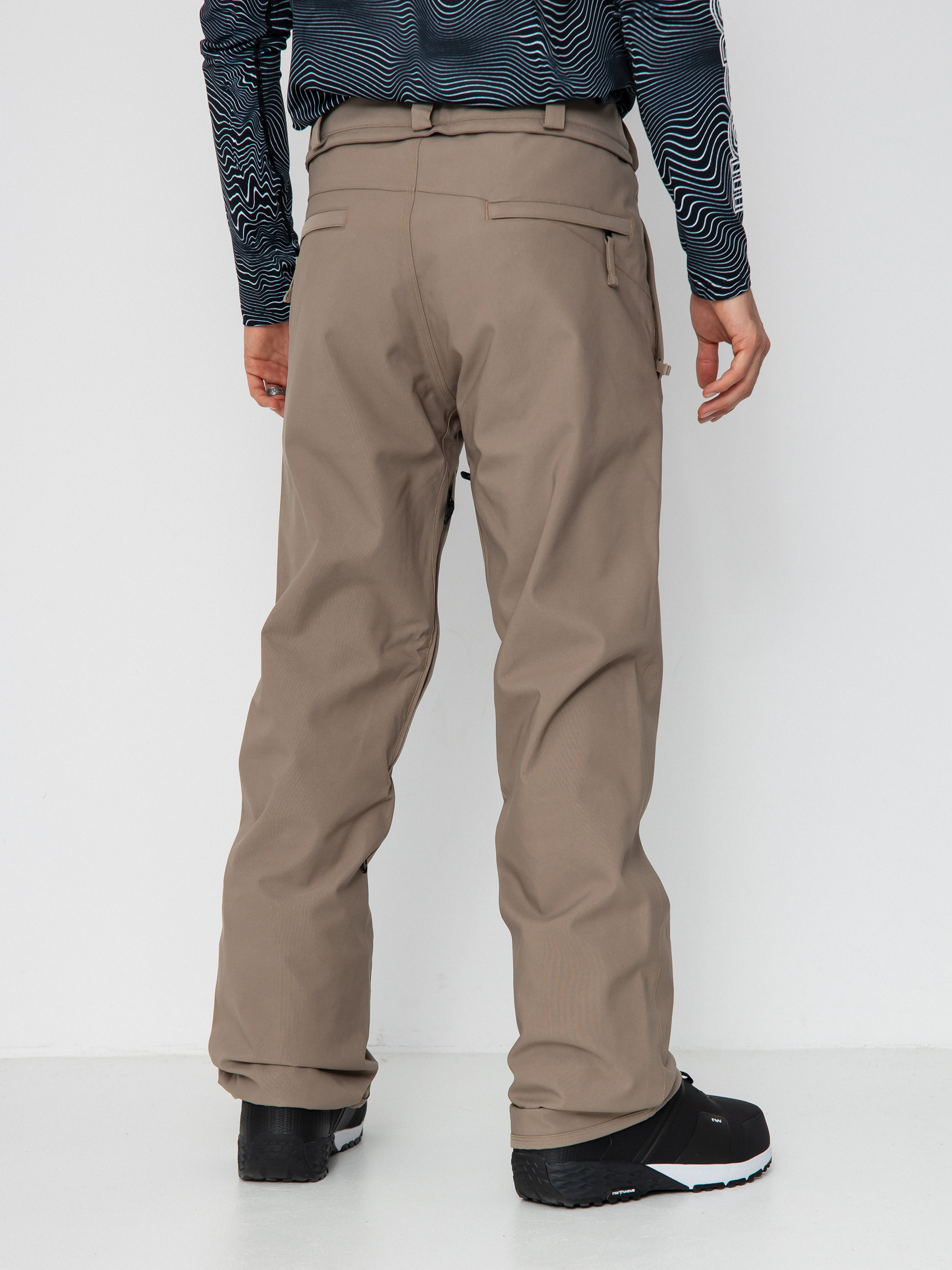 Mens Volcom Snowboard pants Freakin Snow Chino (chestnut brown)