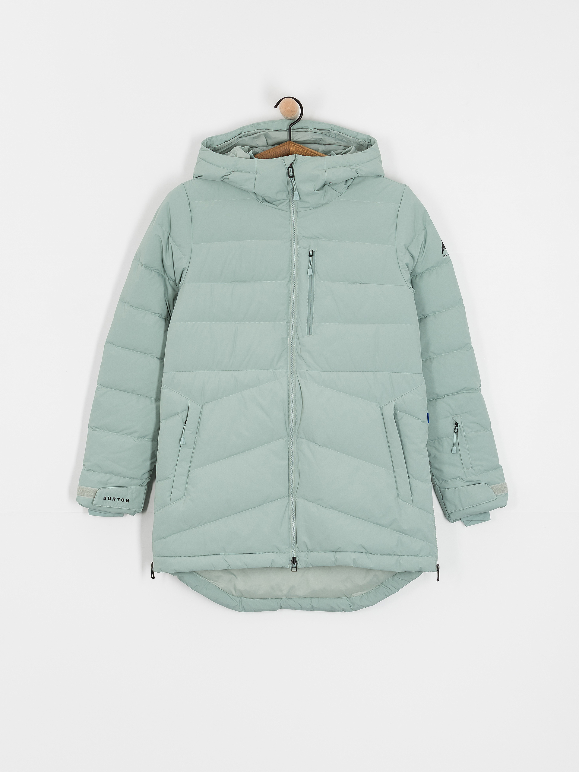 Womens Burton Snowboard jacket Loyil Down (petrol green)