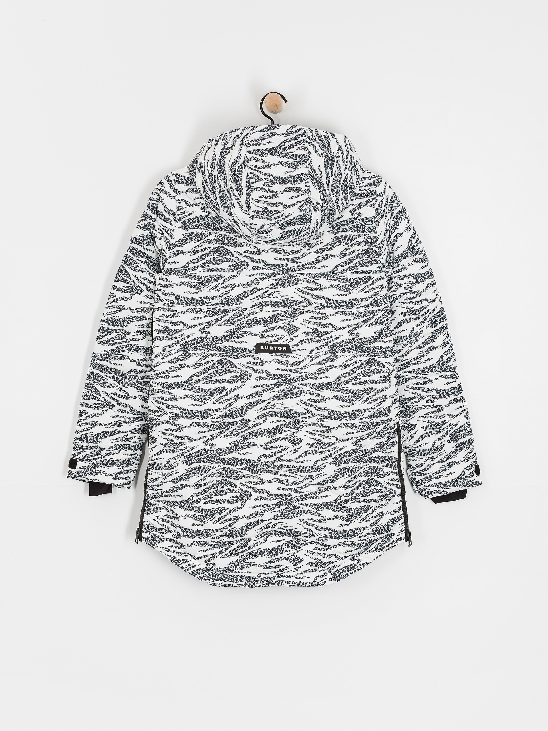 Womens Burton Snowboard jacket Loyil Down (zebra camo)