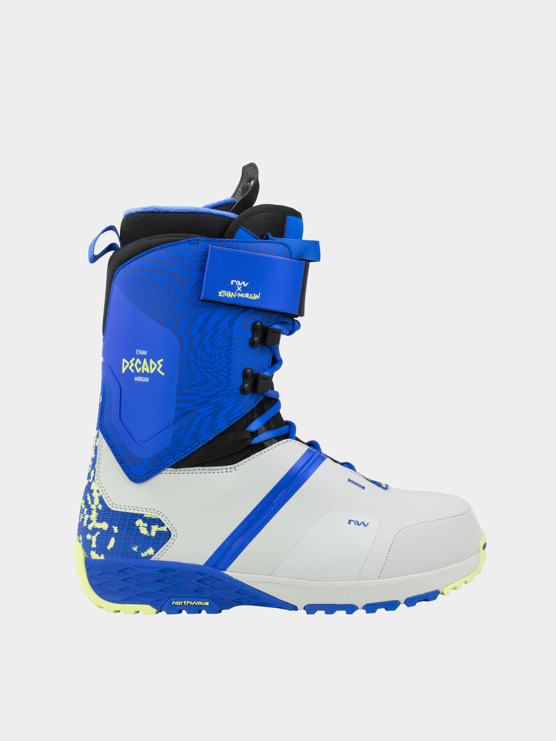 Mens Northwave Snowboard boots Decade Pro (light grey/electric blue)