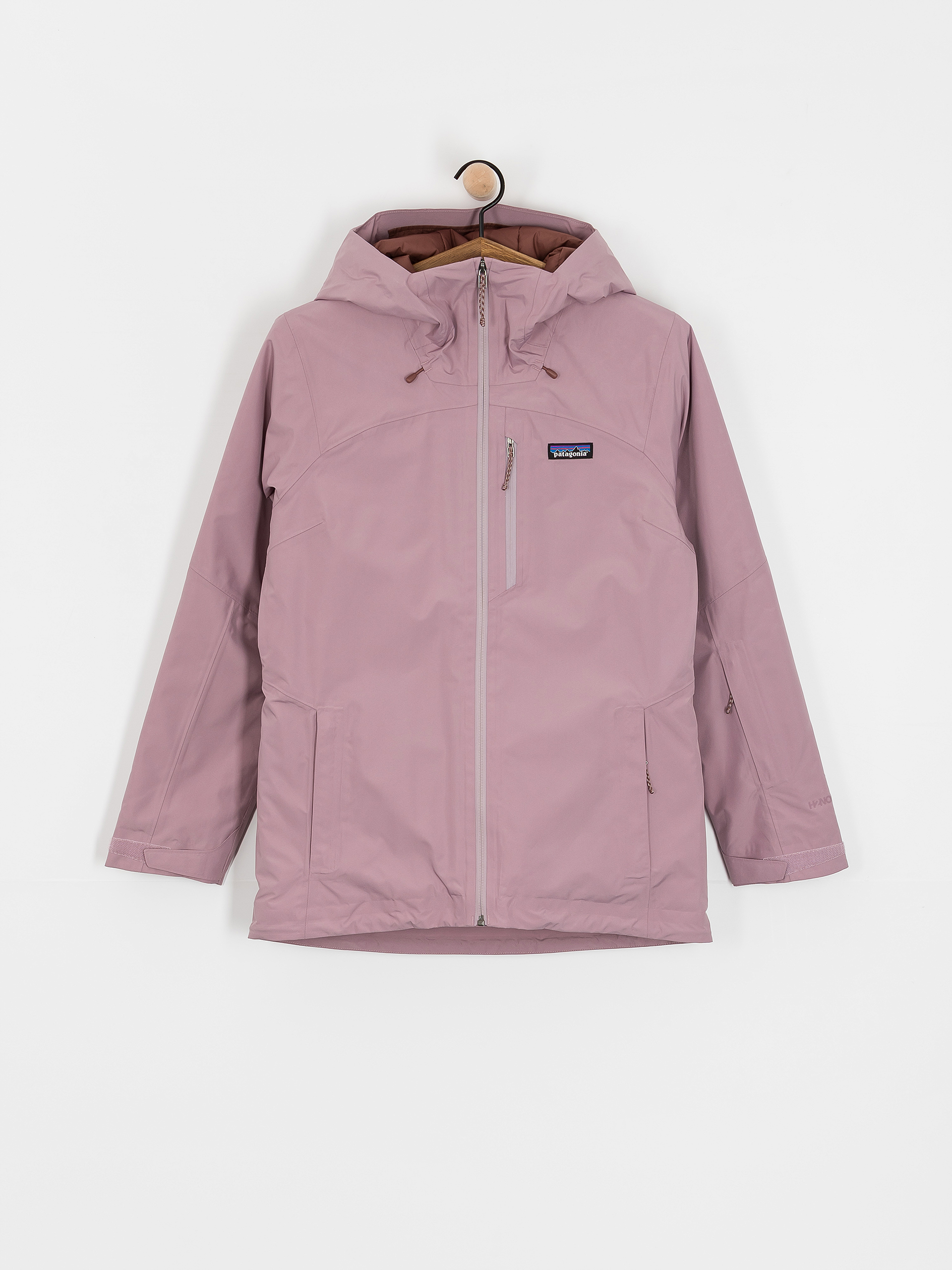 Womens Patagonia Insulated Powder Town Jacket (stormy mauve)
