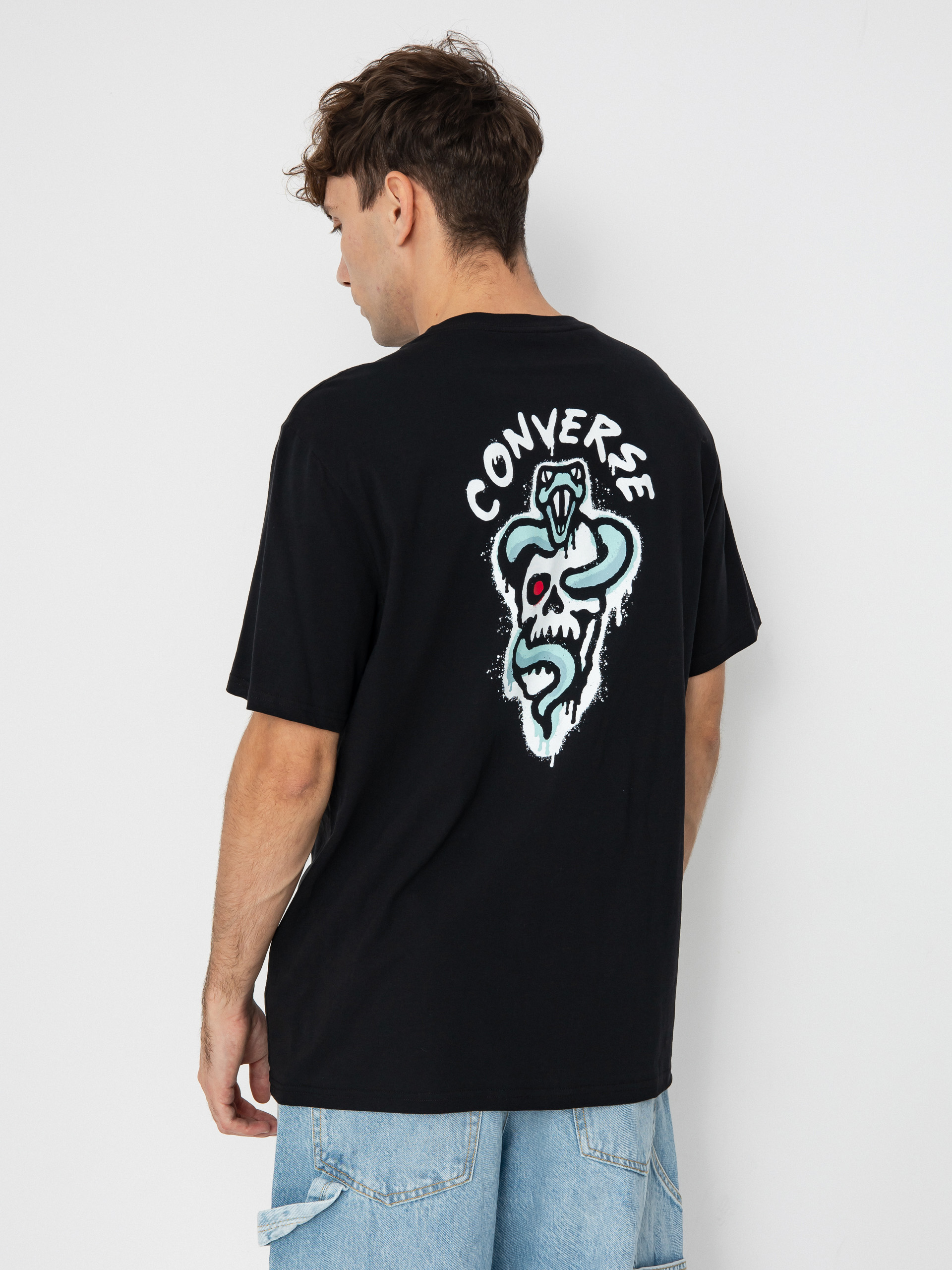 Converse T-Shirt Skate Spray Paint (converse black)