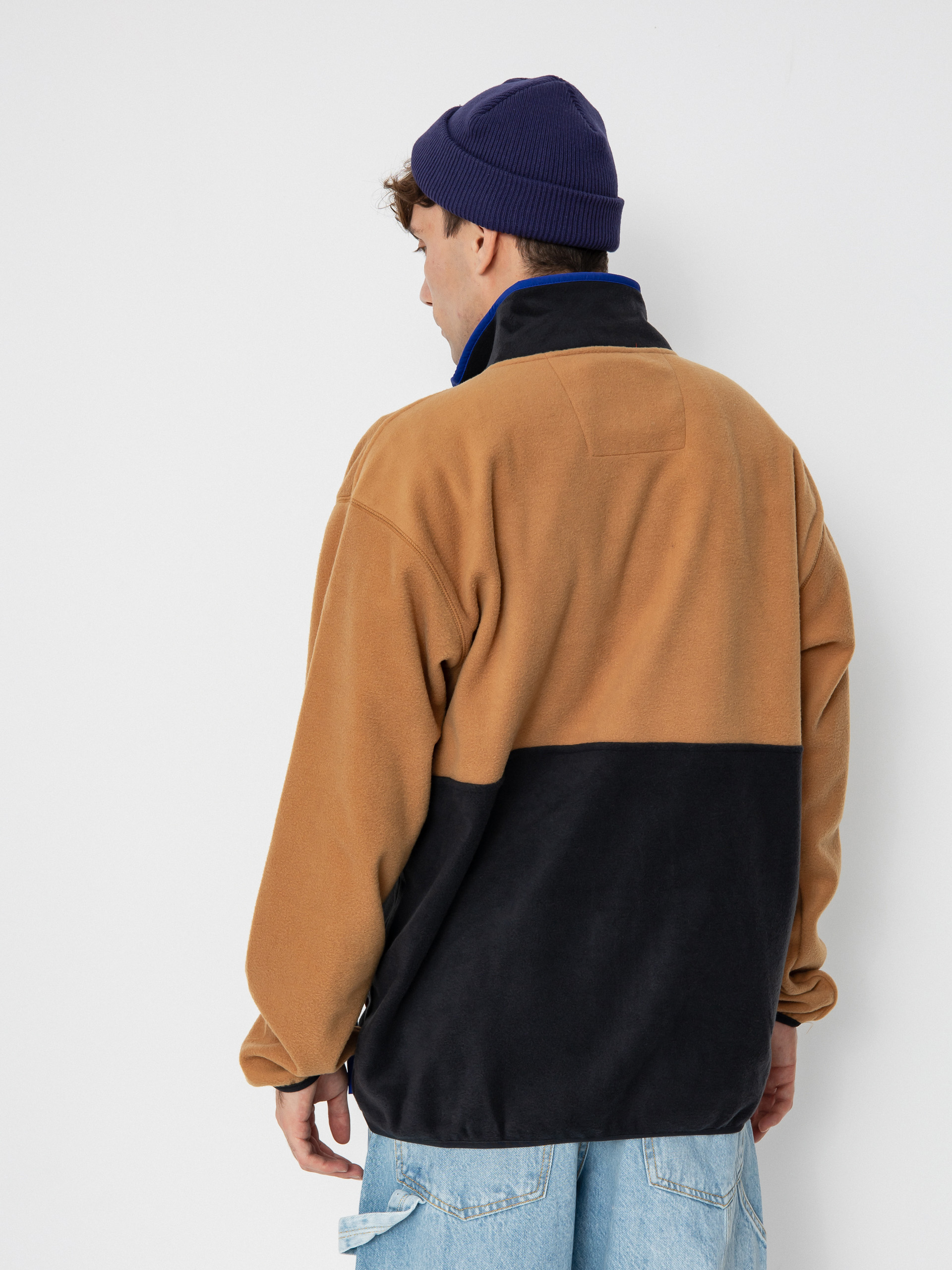 Mens Columbia Fleece  Backbowl II Full Zip (camel brown bl)