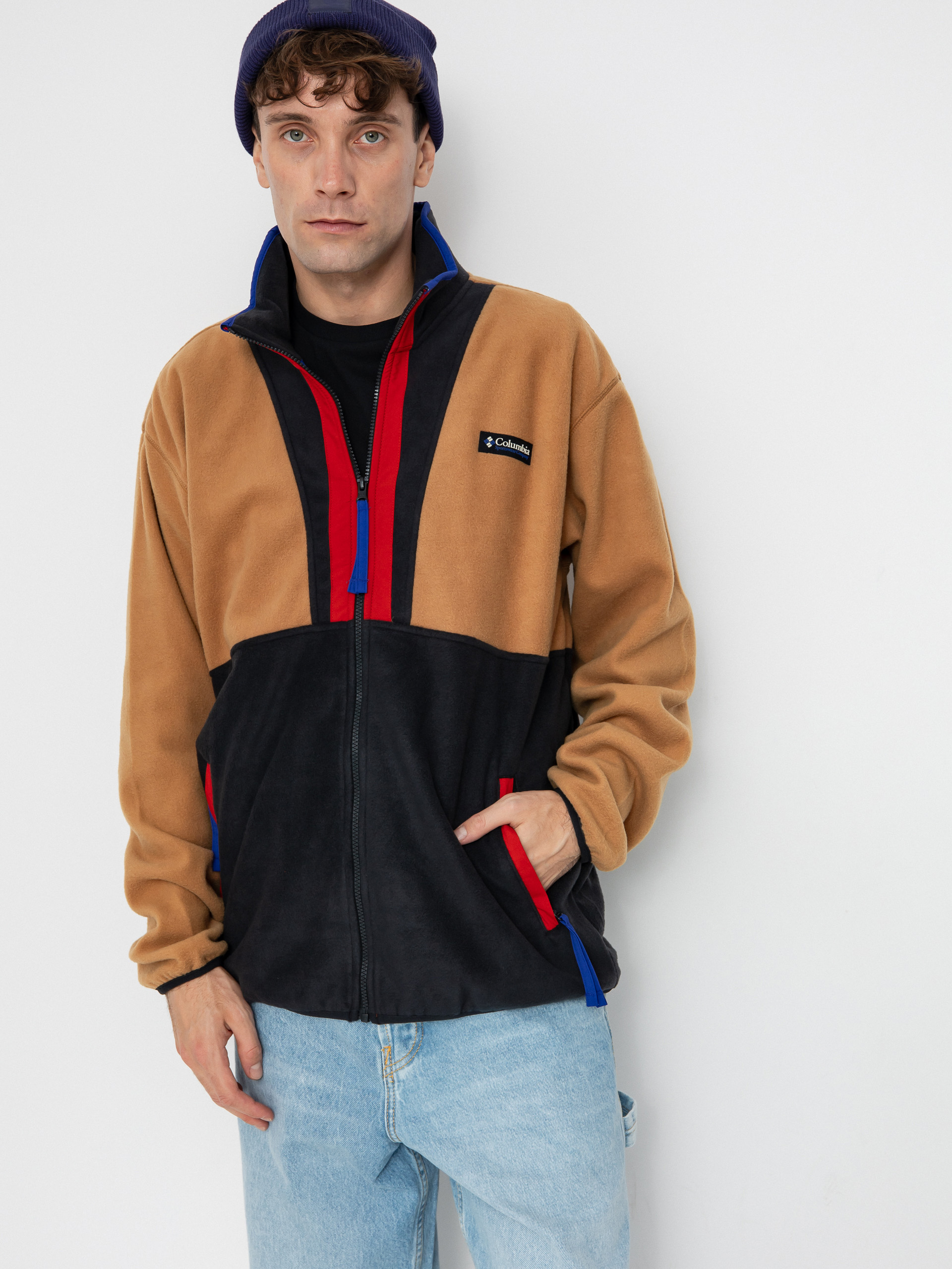 Columbia Fleece Backbowl II Full Zip multicolor (camel brown bl)