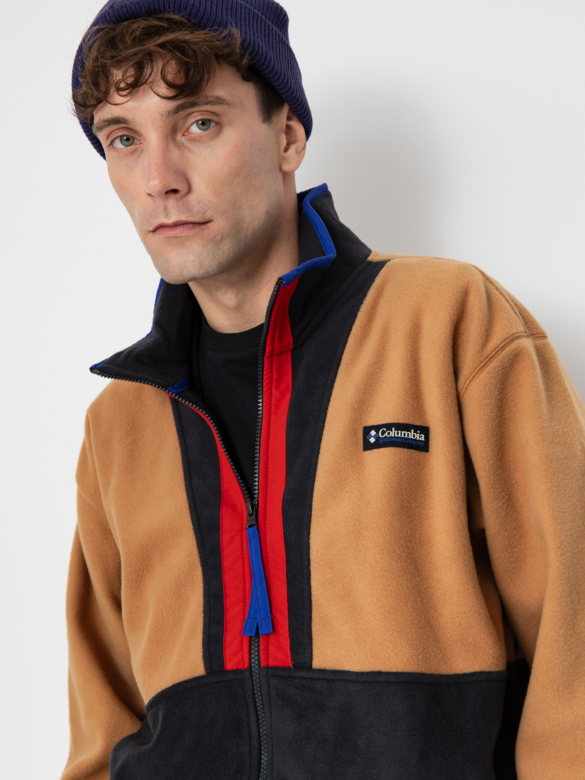 Columbia Fleece Backbowl II Full Zip - multicolor (camel brown bl)