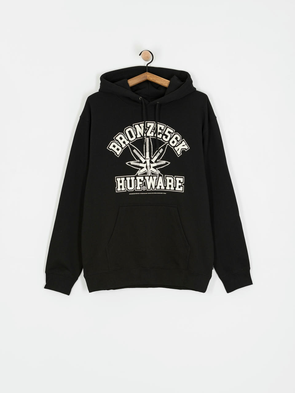 HUF Hoodie X Bronze Plantware HD (black)