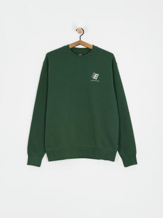 HUF Sweatshirt X Bronze Worldwide Crewneck (forest green)