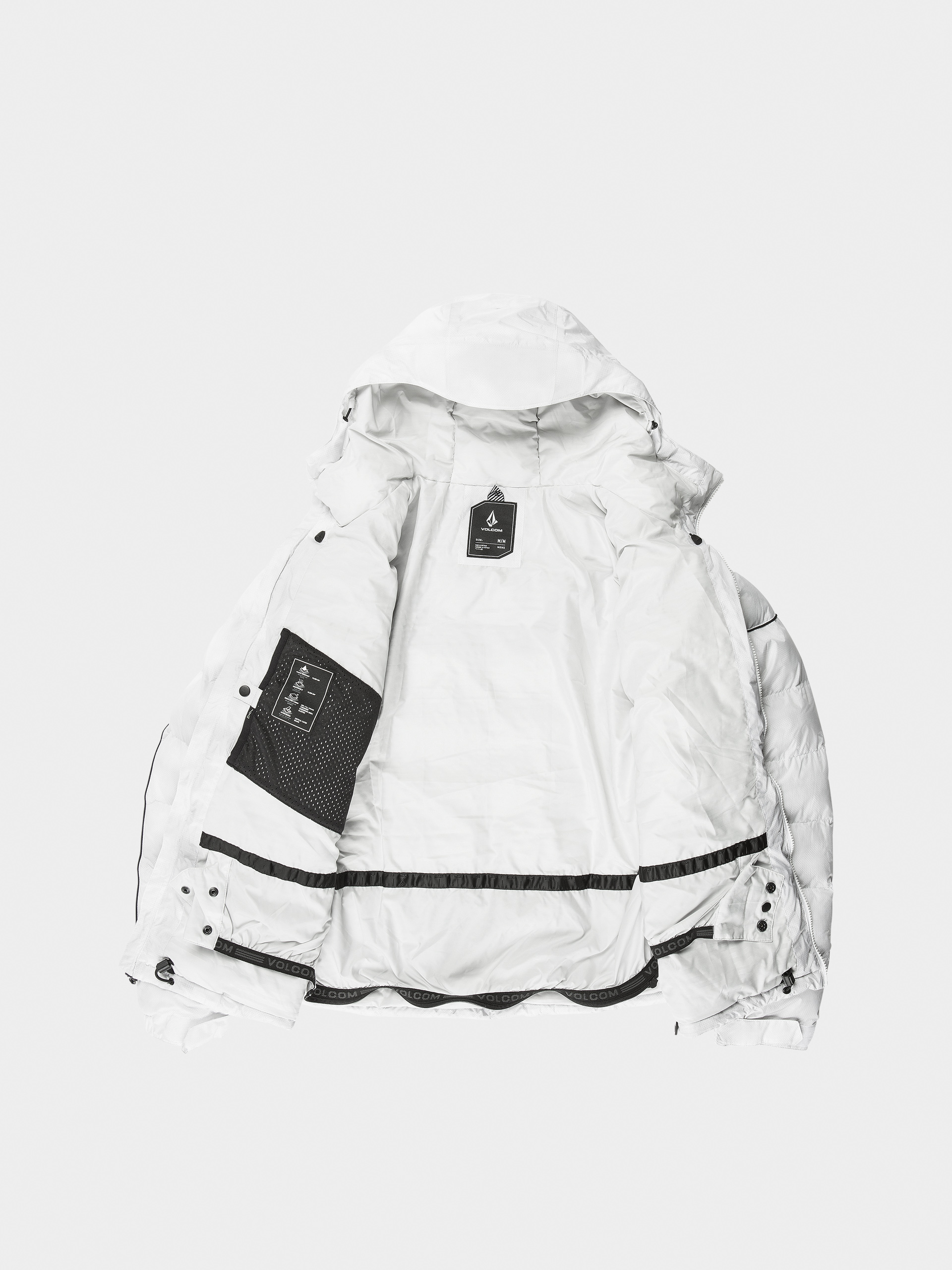 Volcom Snowboard Jacke Sew Down (white camo)