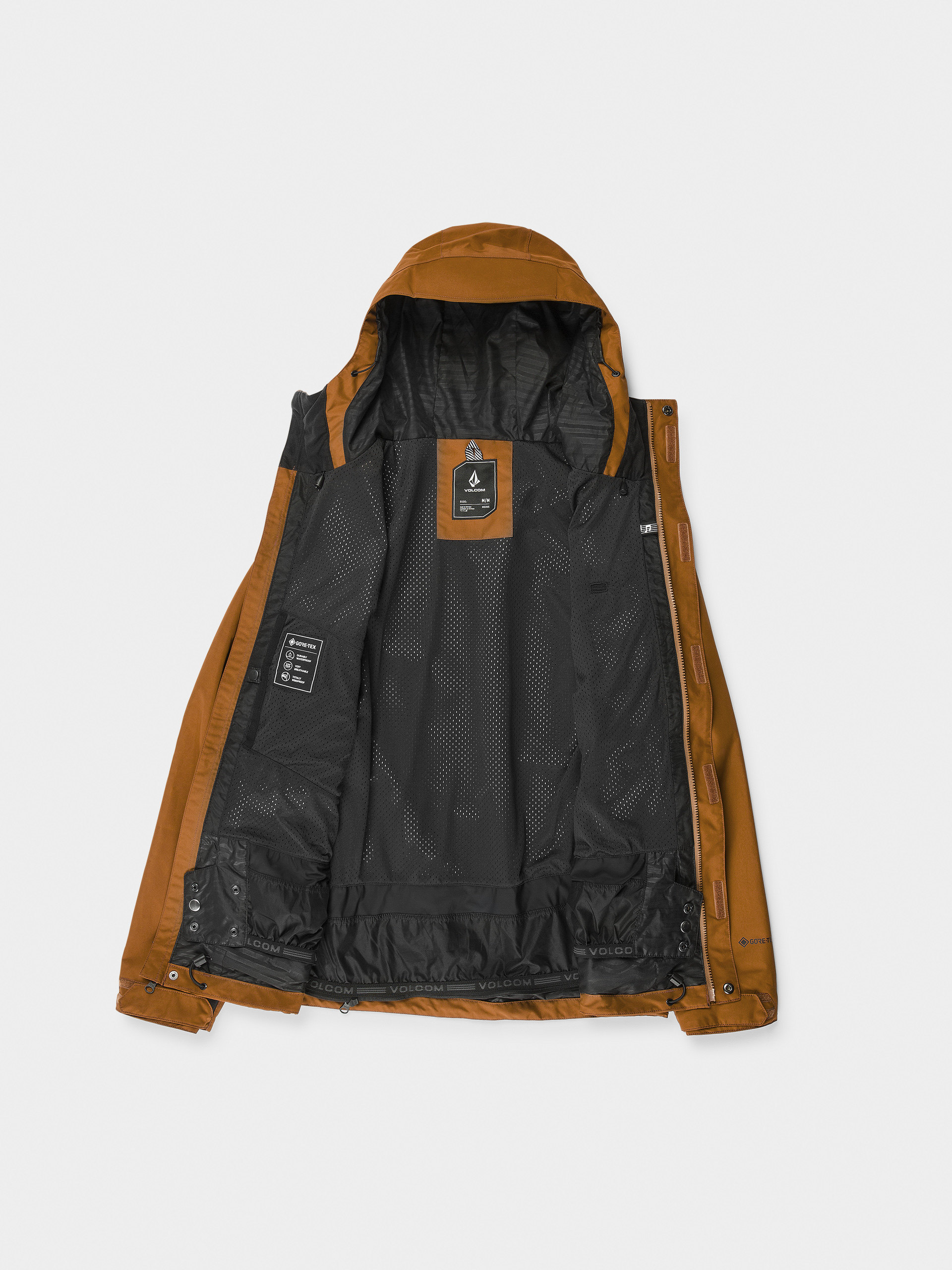 Volcom Snowboard jacket Dua Gore Tex - brown (caramel)