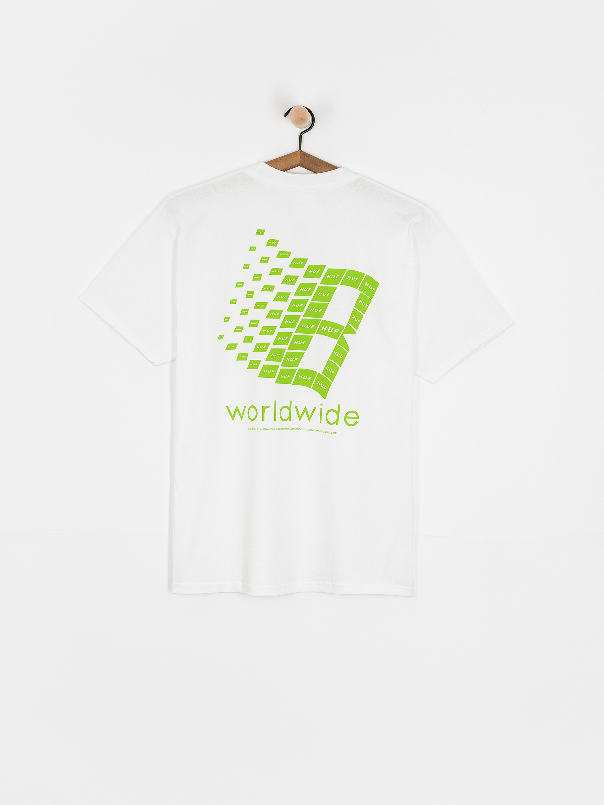 HUF T-Shirt X Bronze Worldwide (white)