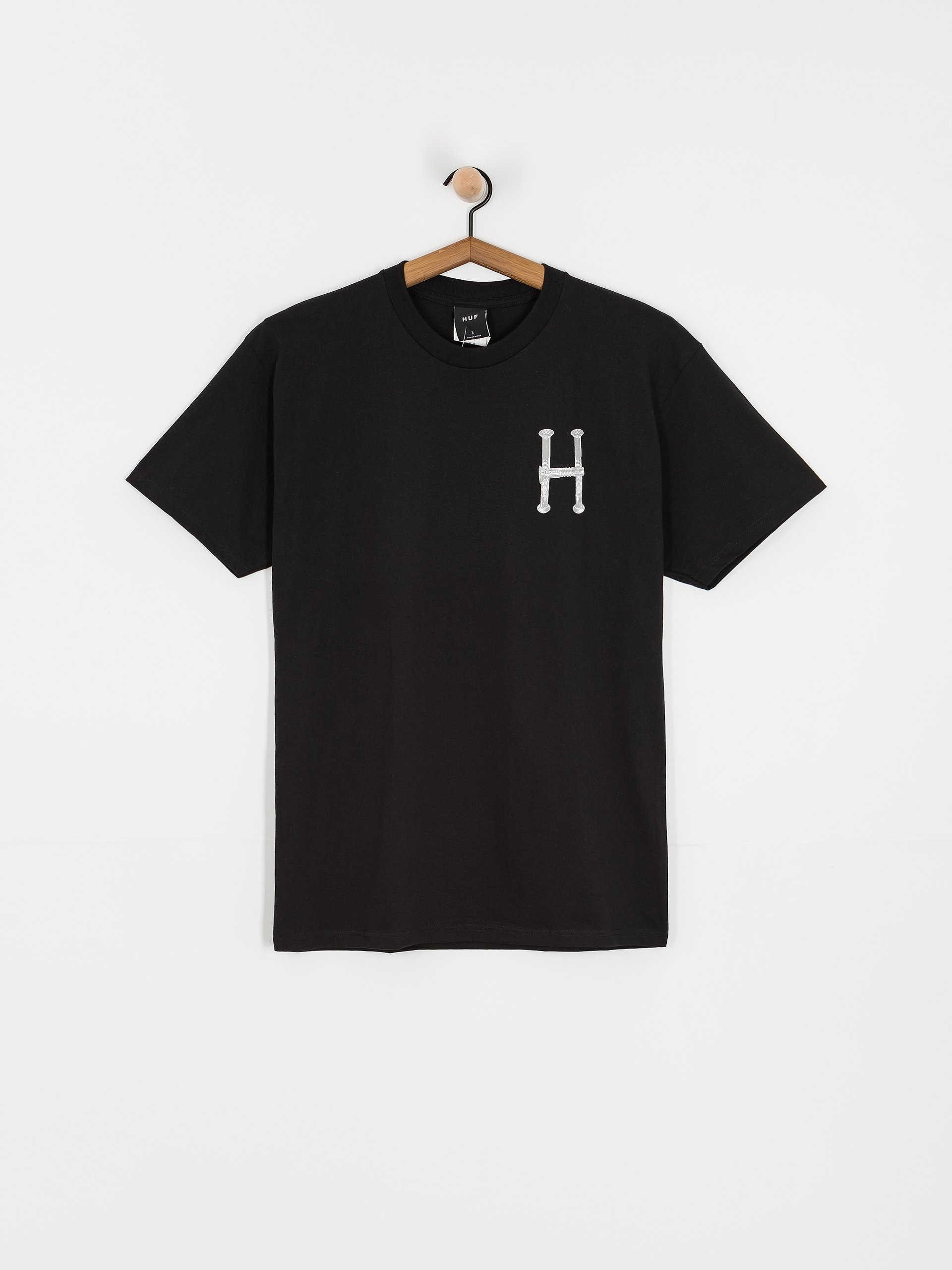 HUF T-Shirt X Bronze H Bolts TT (black)