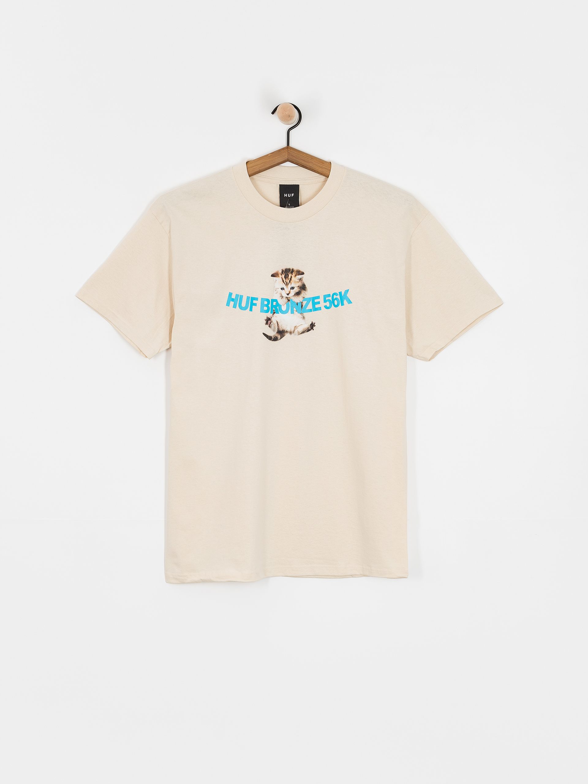 HUF T-Shirt X Bronze Hang In There (natural)