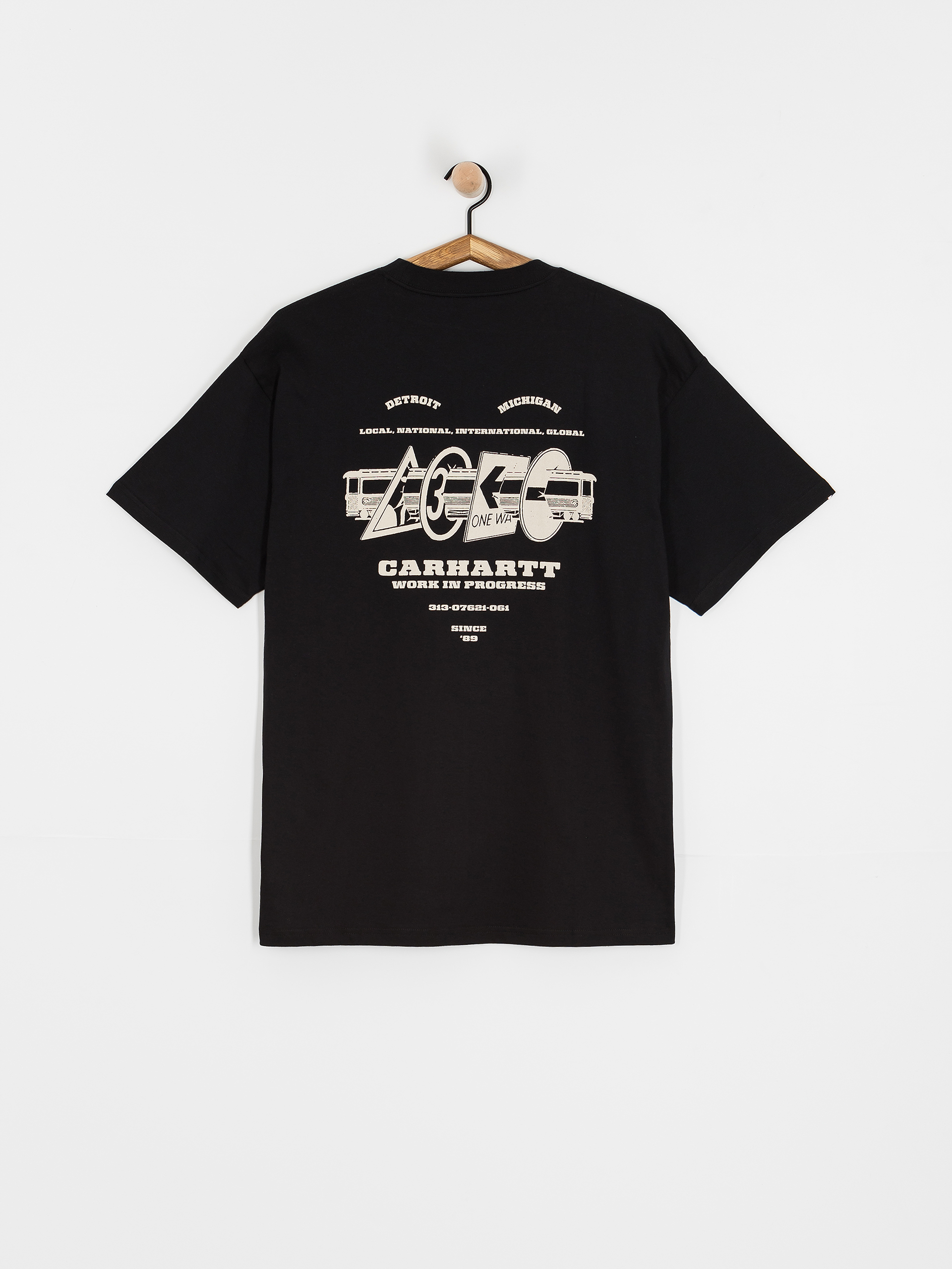 Carhartt WIP T-Shirt Runaway (black/wax)