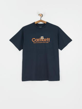 Carhartt WIP T-Shirt Label Script (blue)