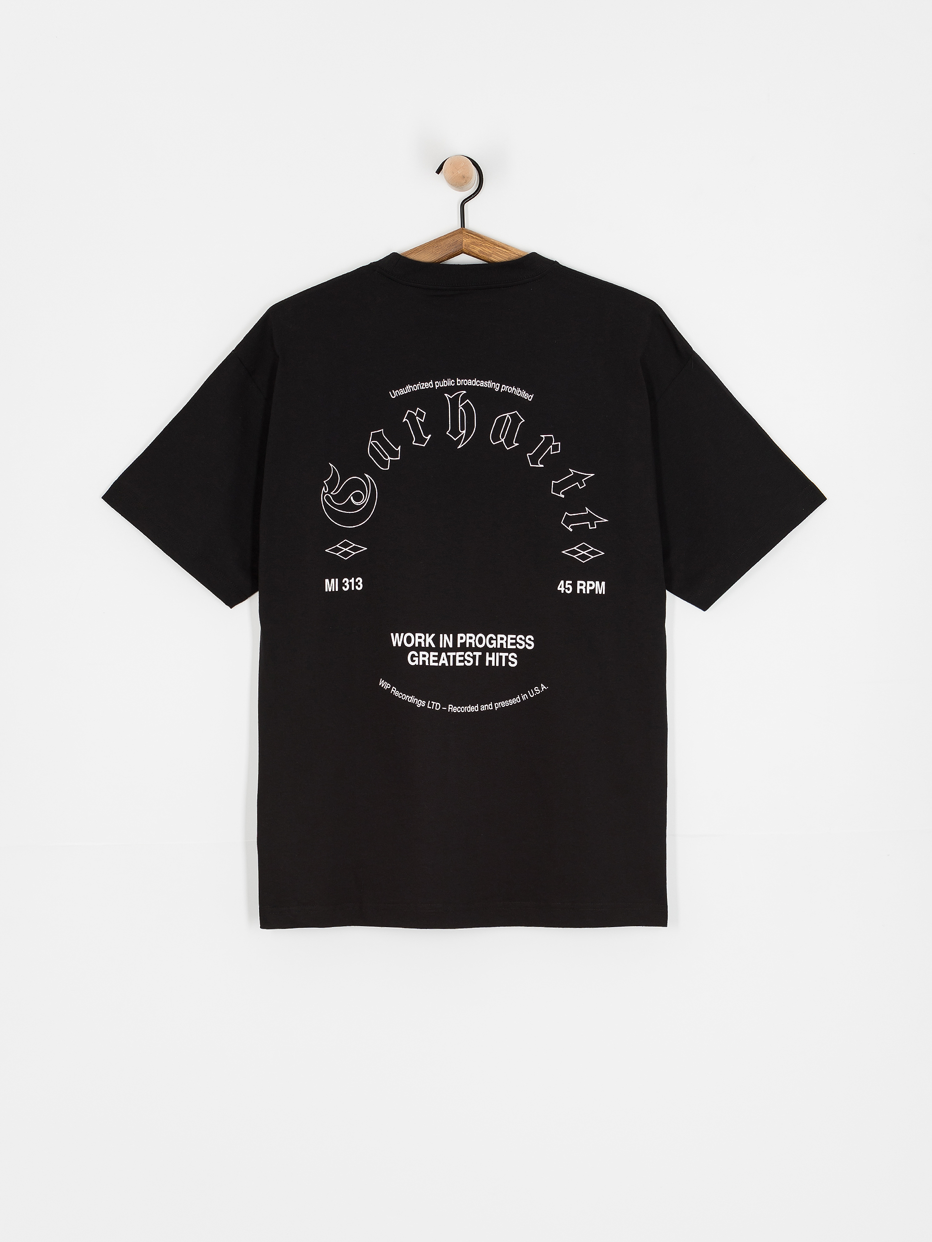 Carhartt WIP T-Shirt Greatest Hits (black/white)