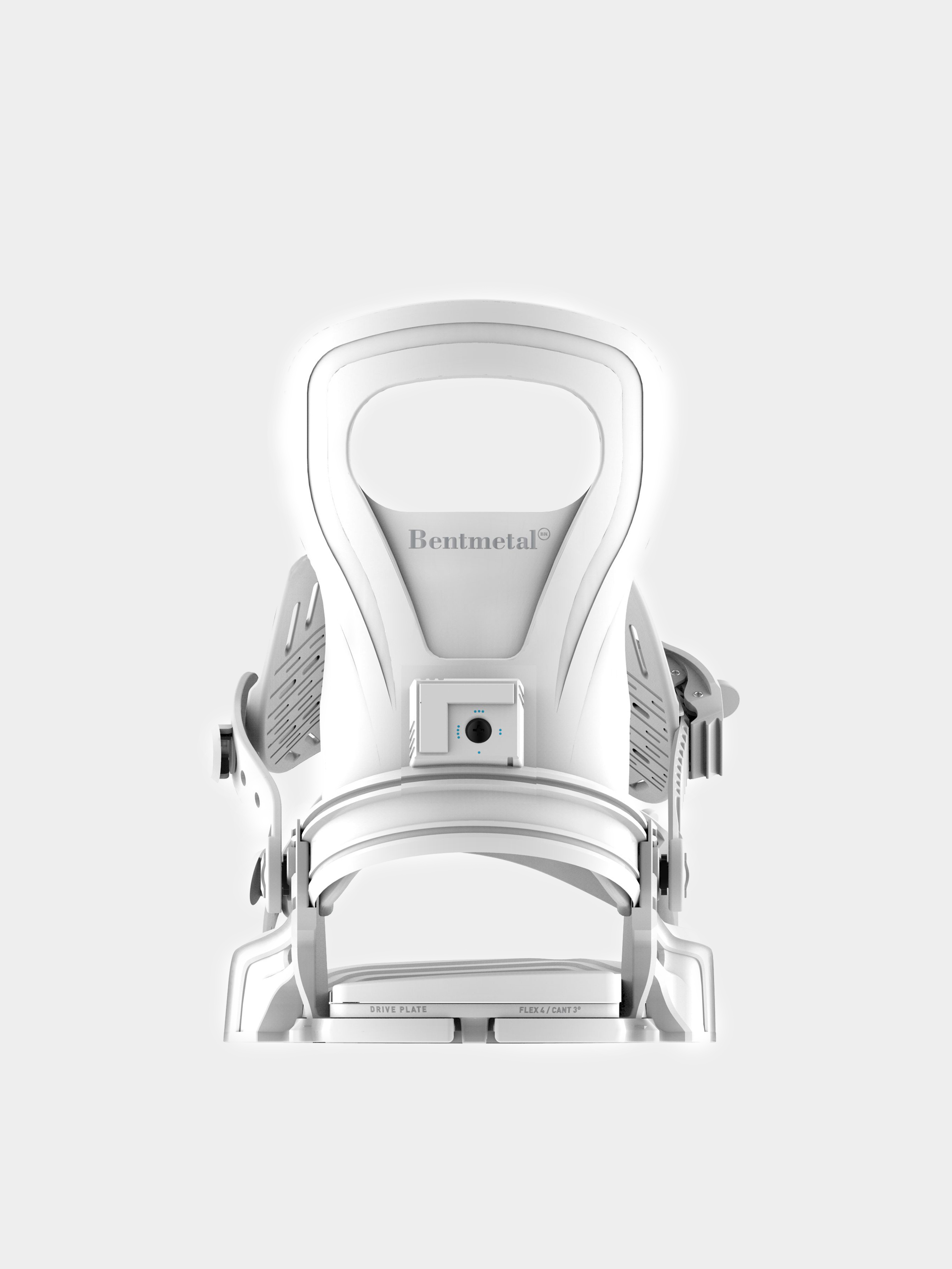 Mens Bent Metal Snowboard bindings Logic (white)
