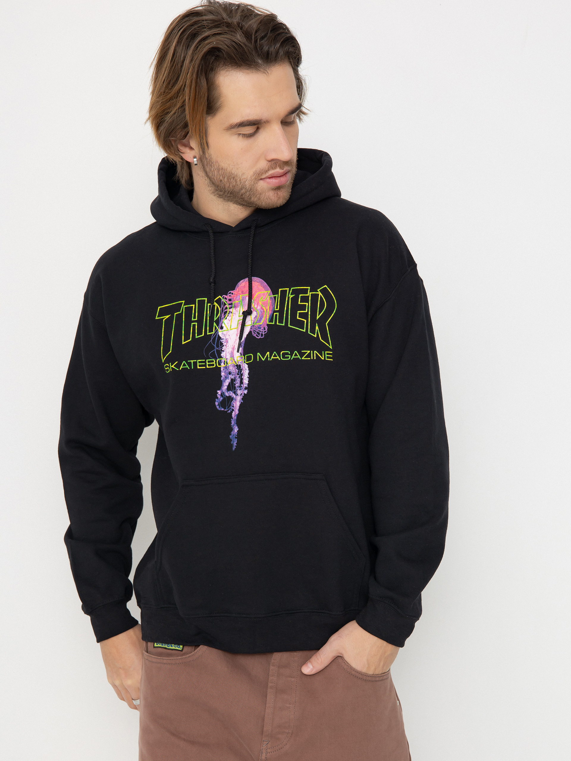 Thrasher Hoodie Atlantic Drift HD black (black)