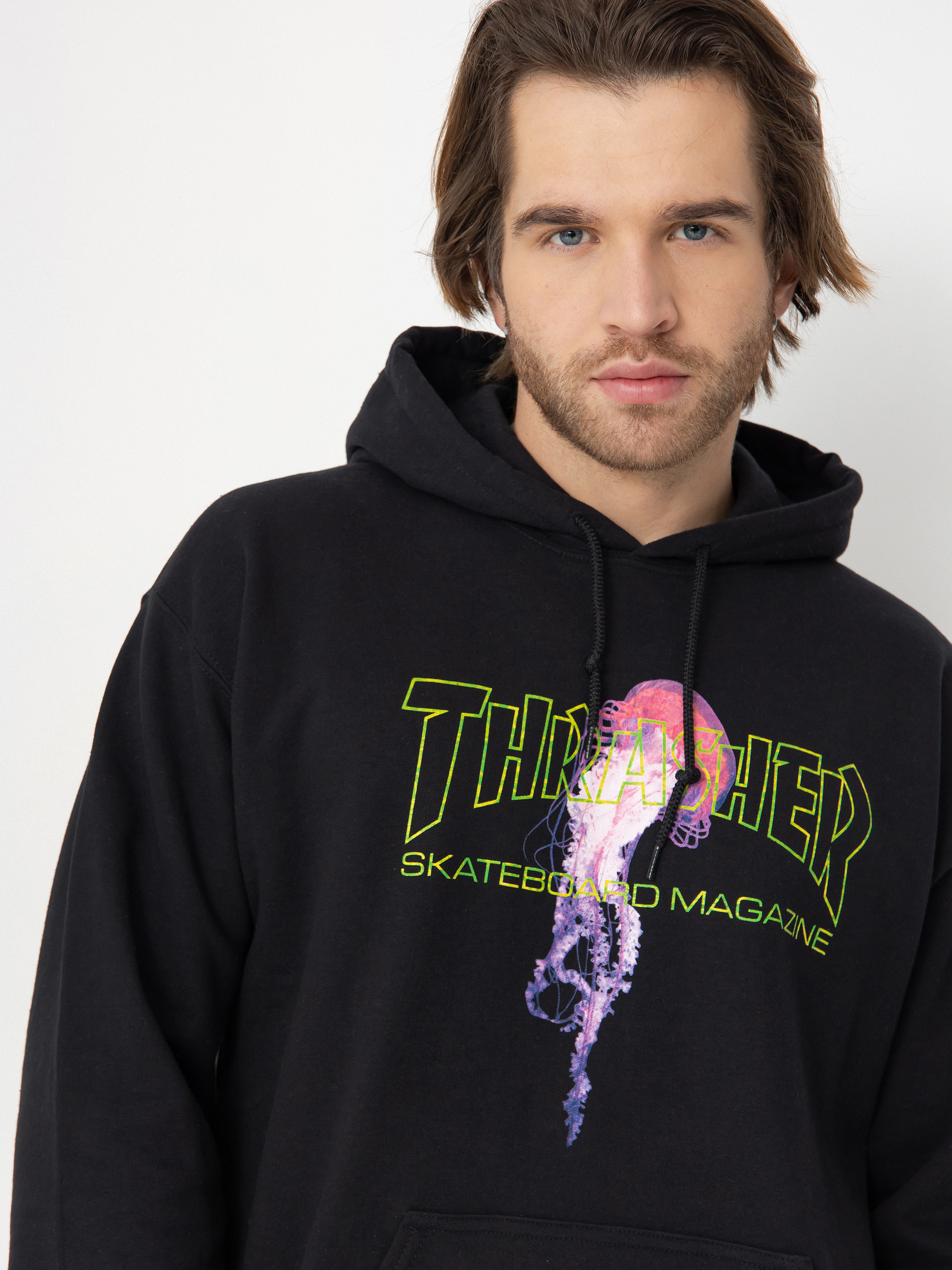 Thrasher Hoodie Atlantic Drift HD black (black)
