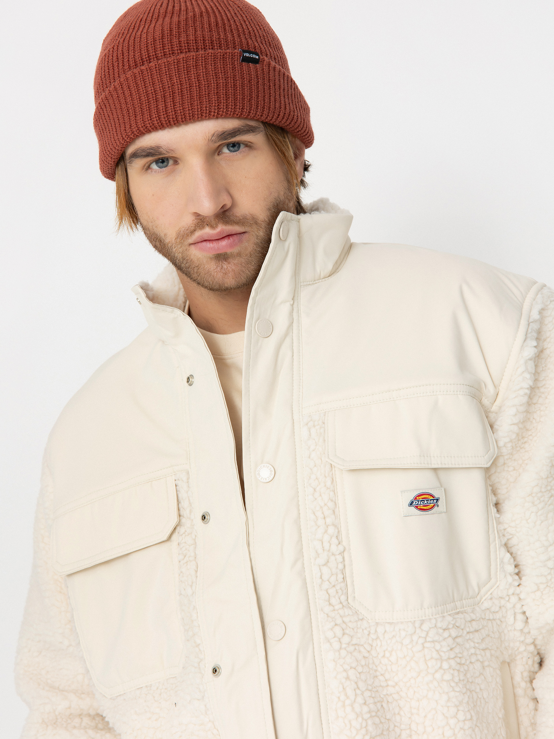 Mens Dickies Fleece  Pinesdale (whitecap gray)