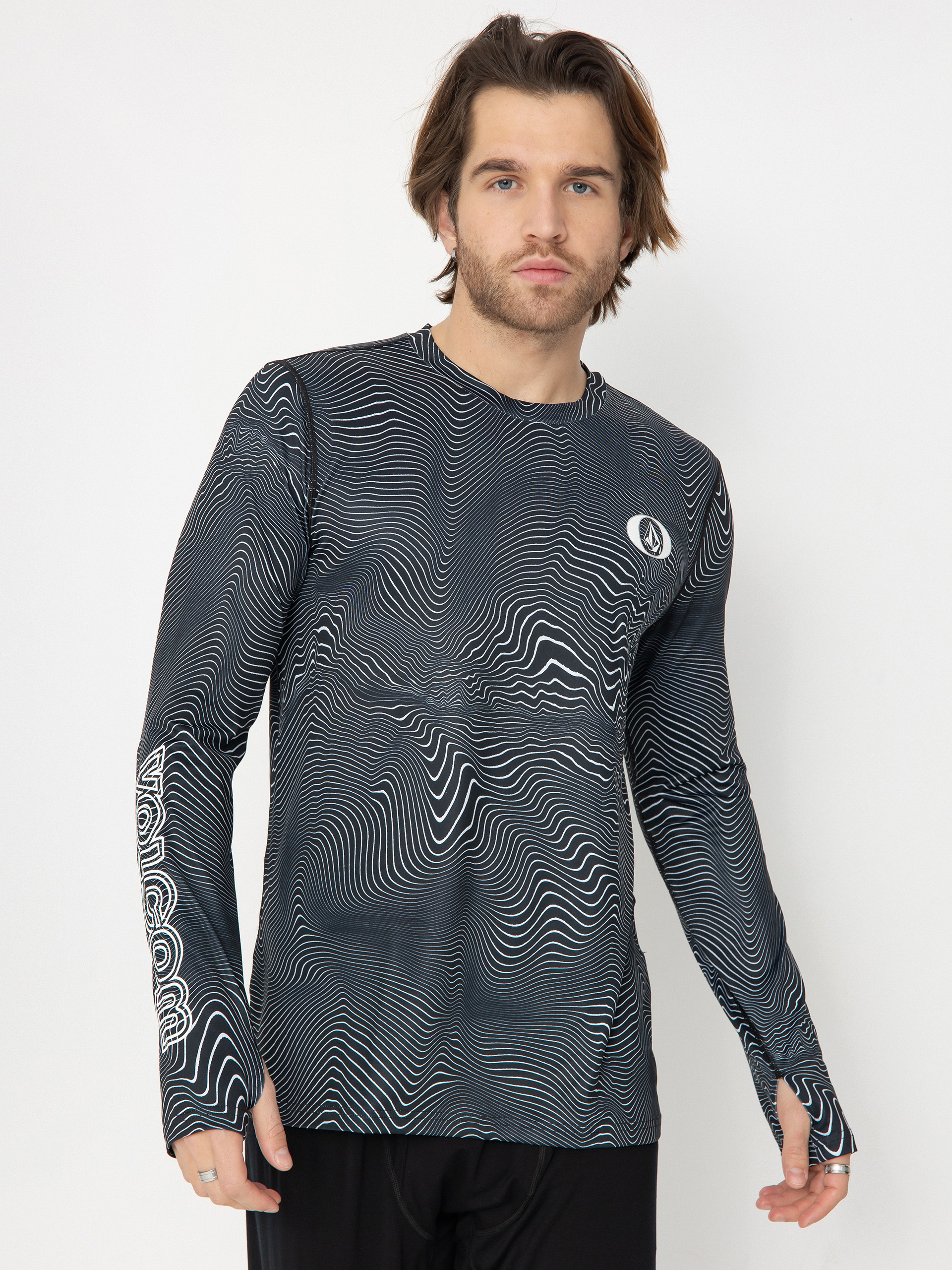 Volcom Longsleeve M V Science Crew (black print)