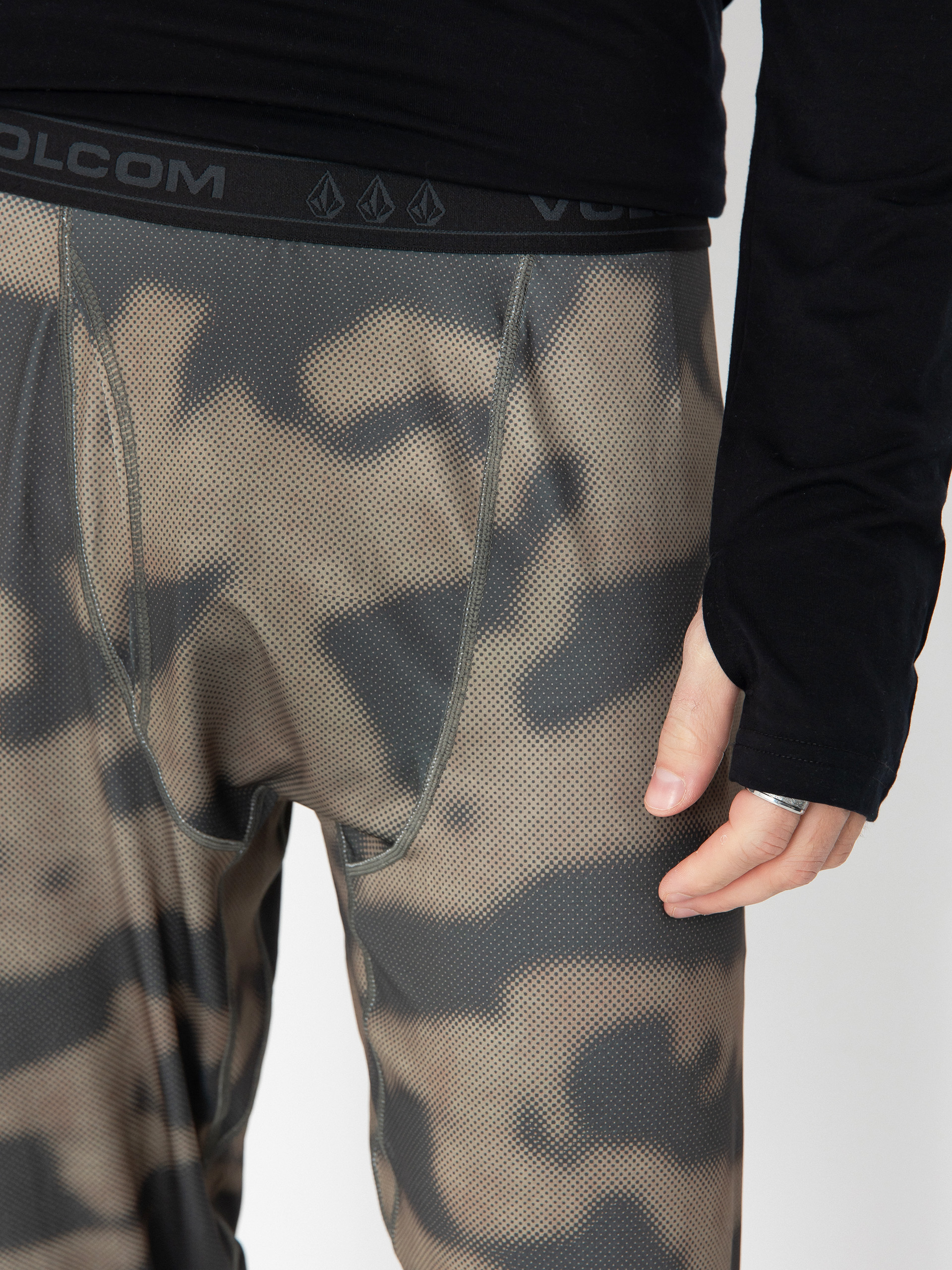 Herren Volcom Aktive Leggins M V Science (camouflage)