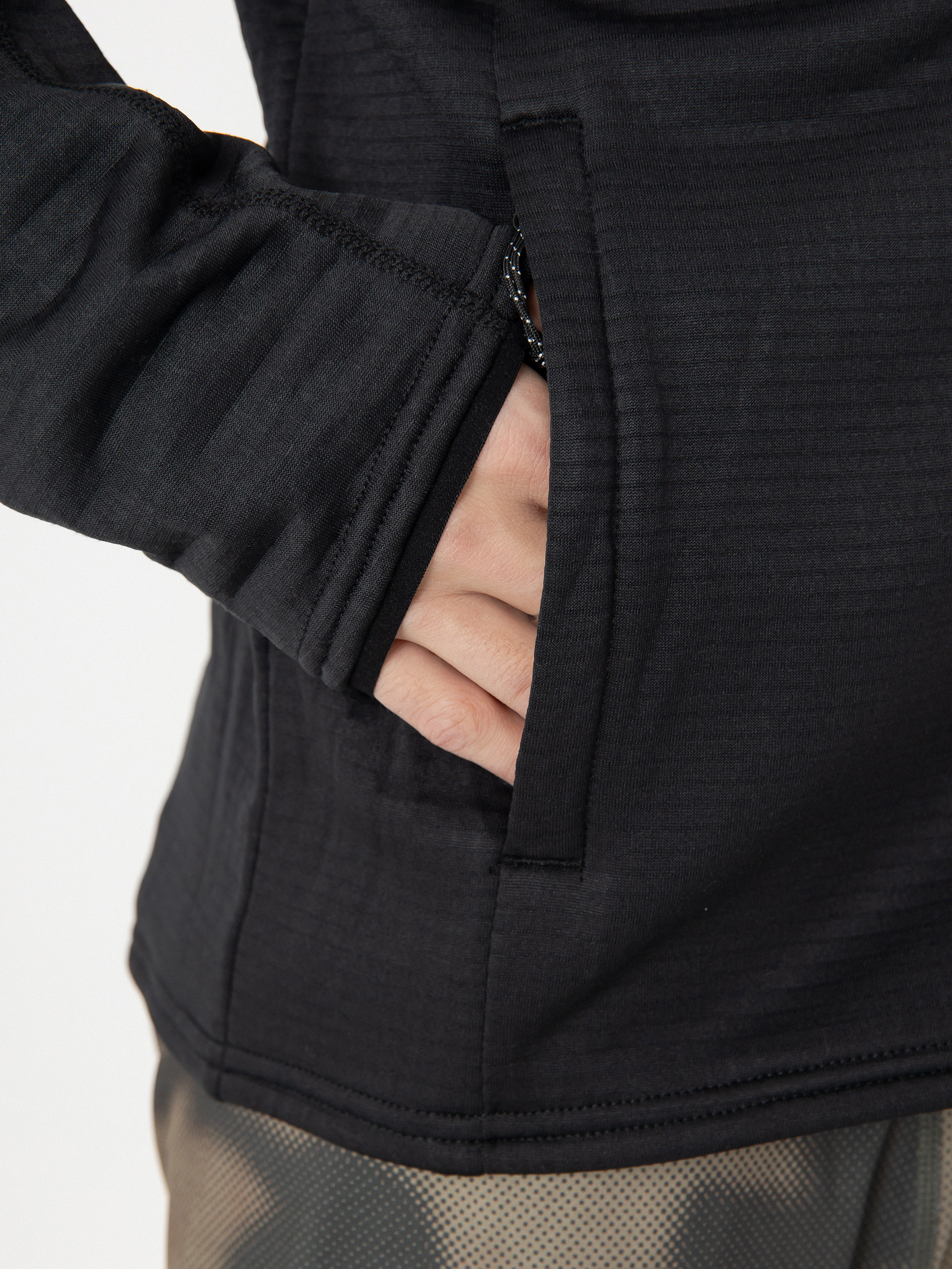 Mens Volcom Active sweatshirt Gridlock Full Zip (black)