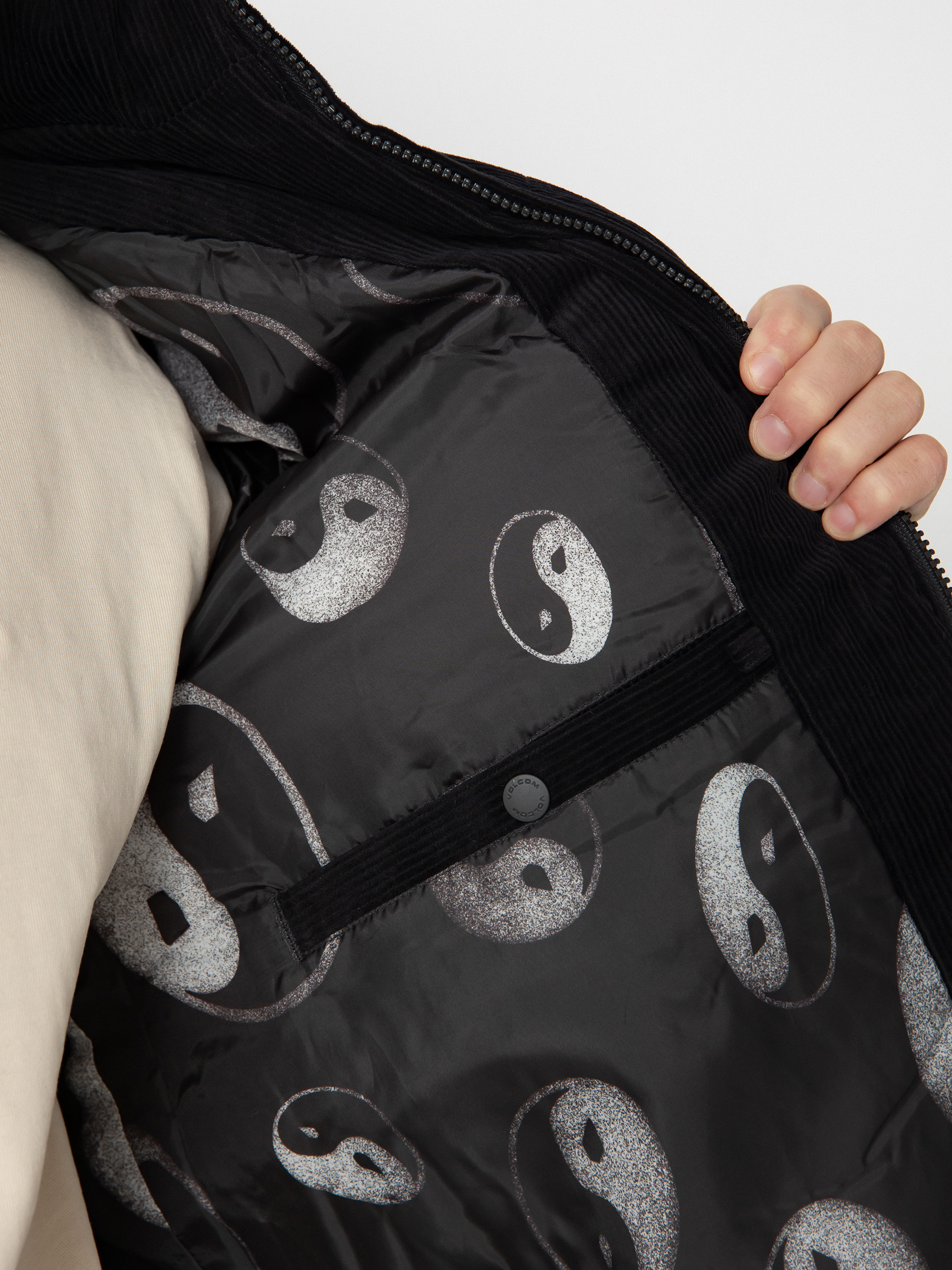 Volcom Jacke Walltz Cord (black)