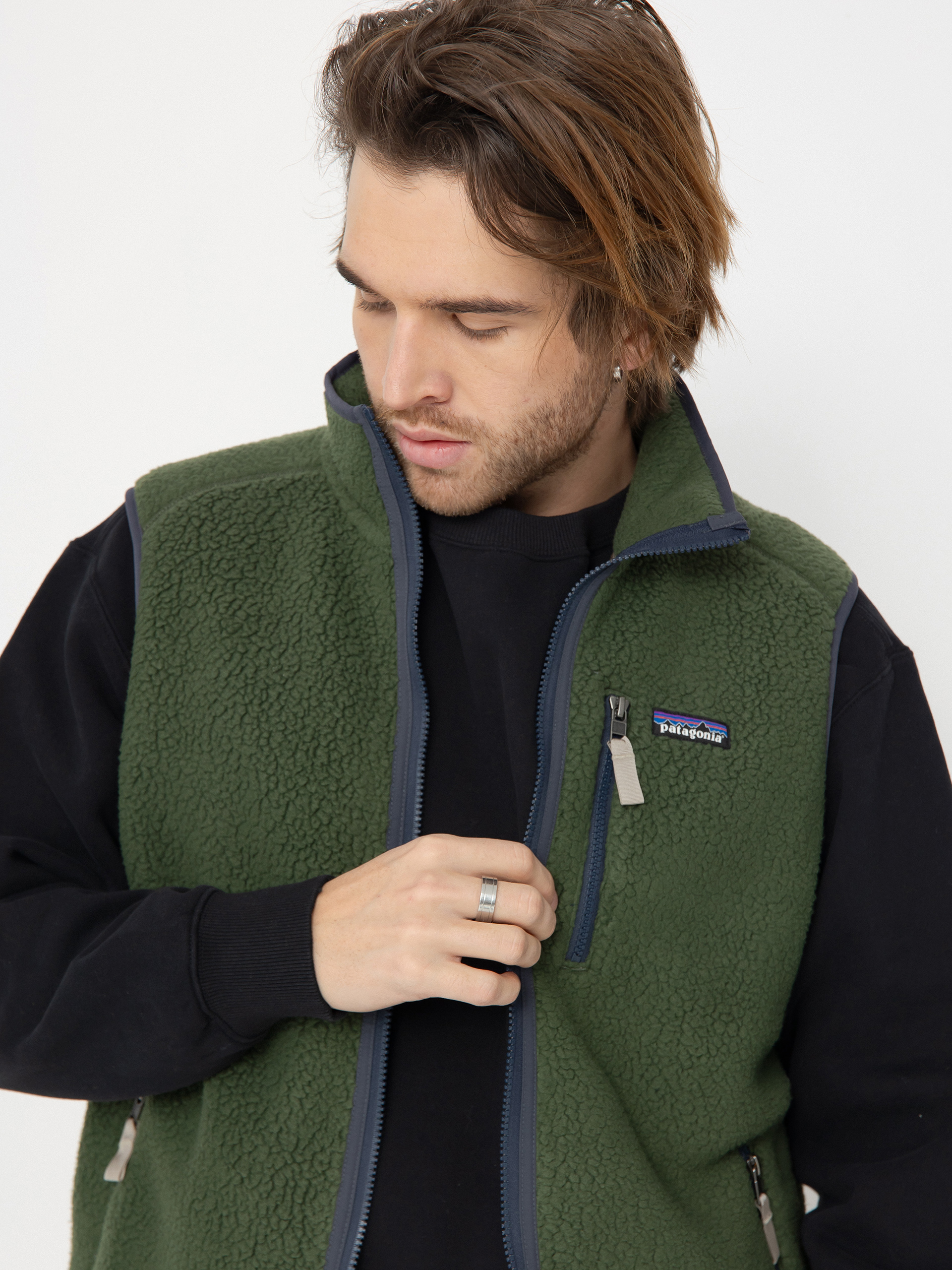 Patagonia Vest Retro Pile Vest (torrey pine green)