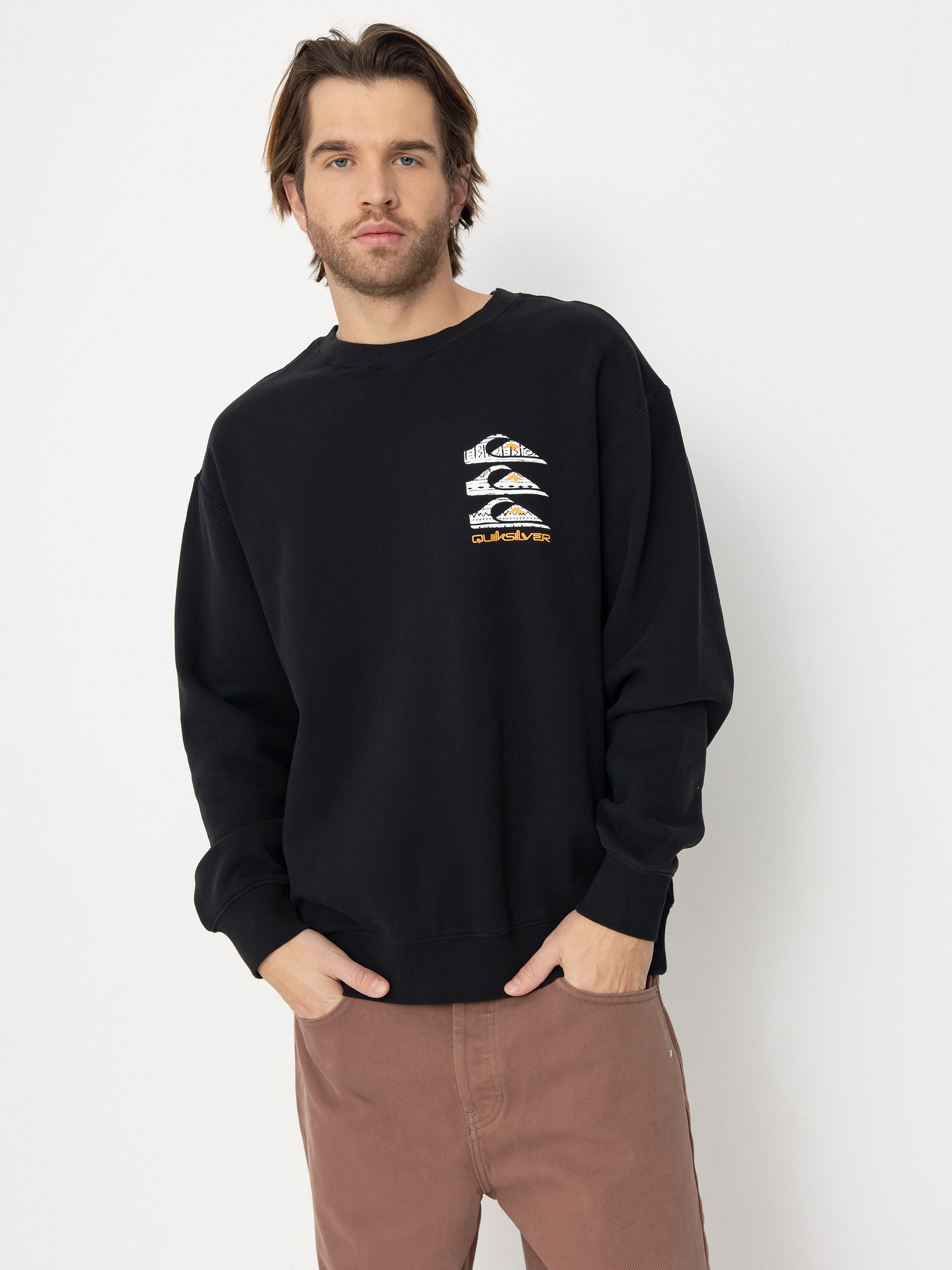 Quiksilver Sweatshirt Watson Lake Crew (black)