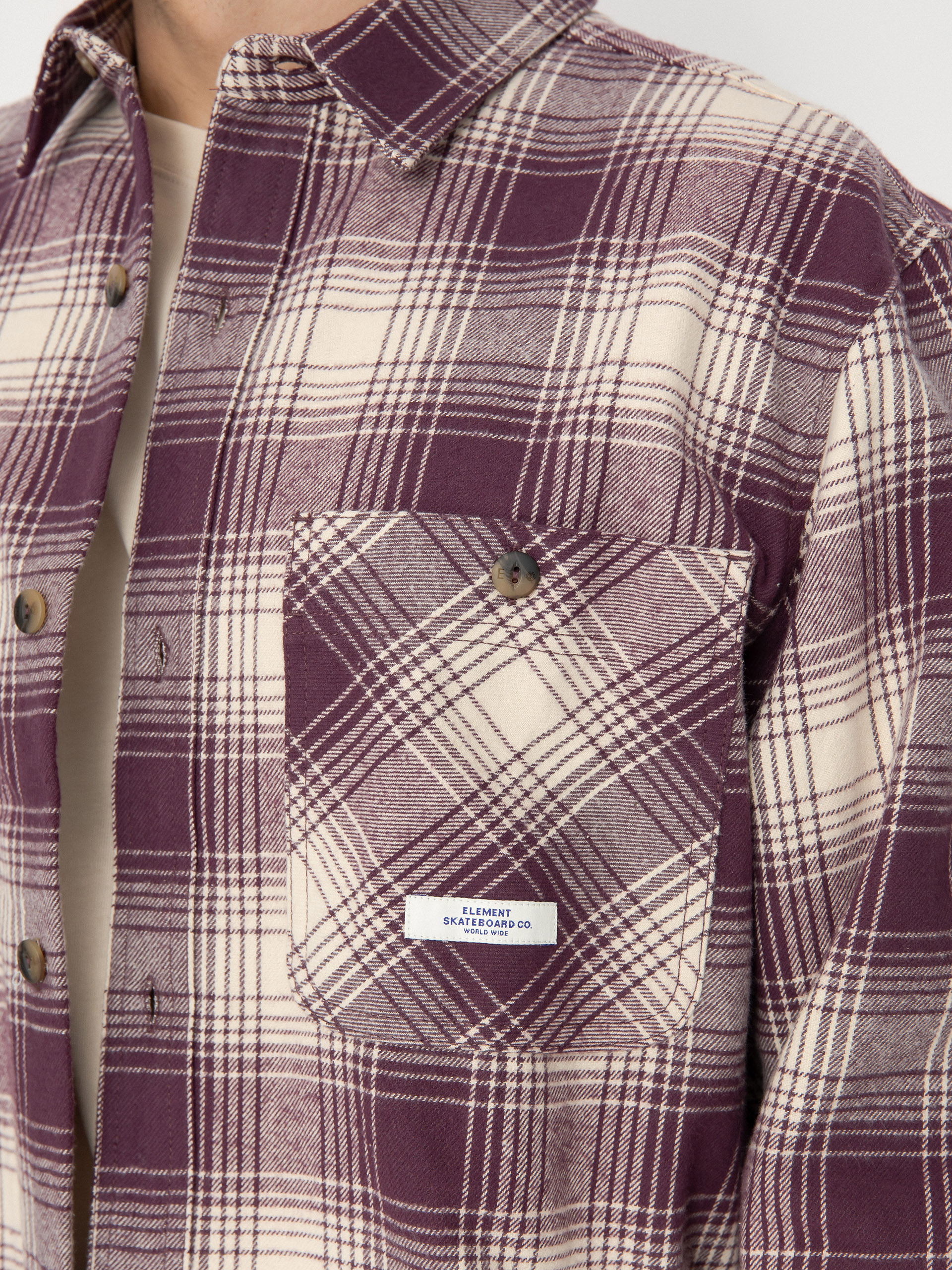 Element Shirt Hawthorne (plum perfect plaid)