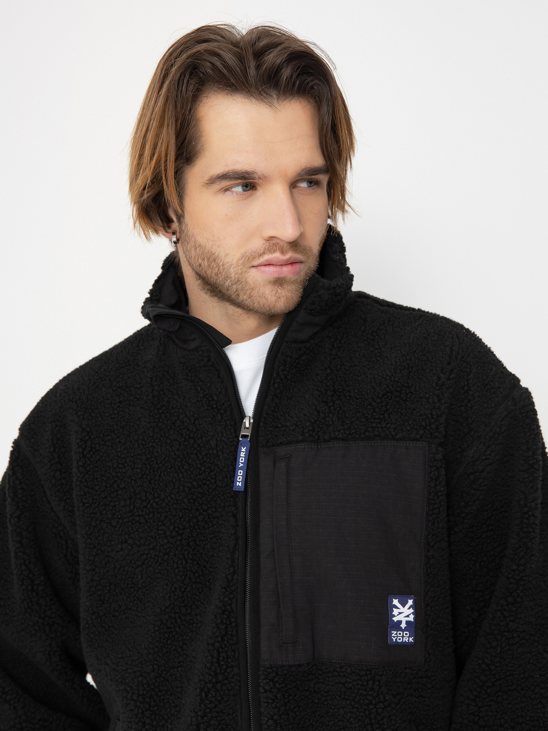 Zoo York Jacket Sherpa (black)