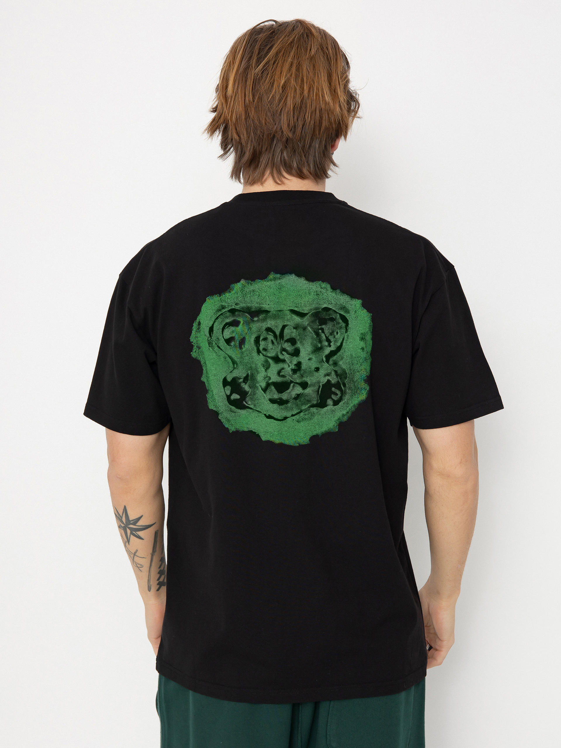 【polar skate co】デビルウーマンTシャツ＊2色展開 POLAR SKATE CO. RED CURB TEE BLACK【 ポーラー レッド カーブ