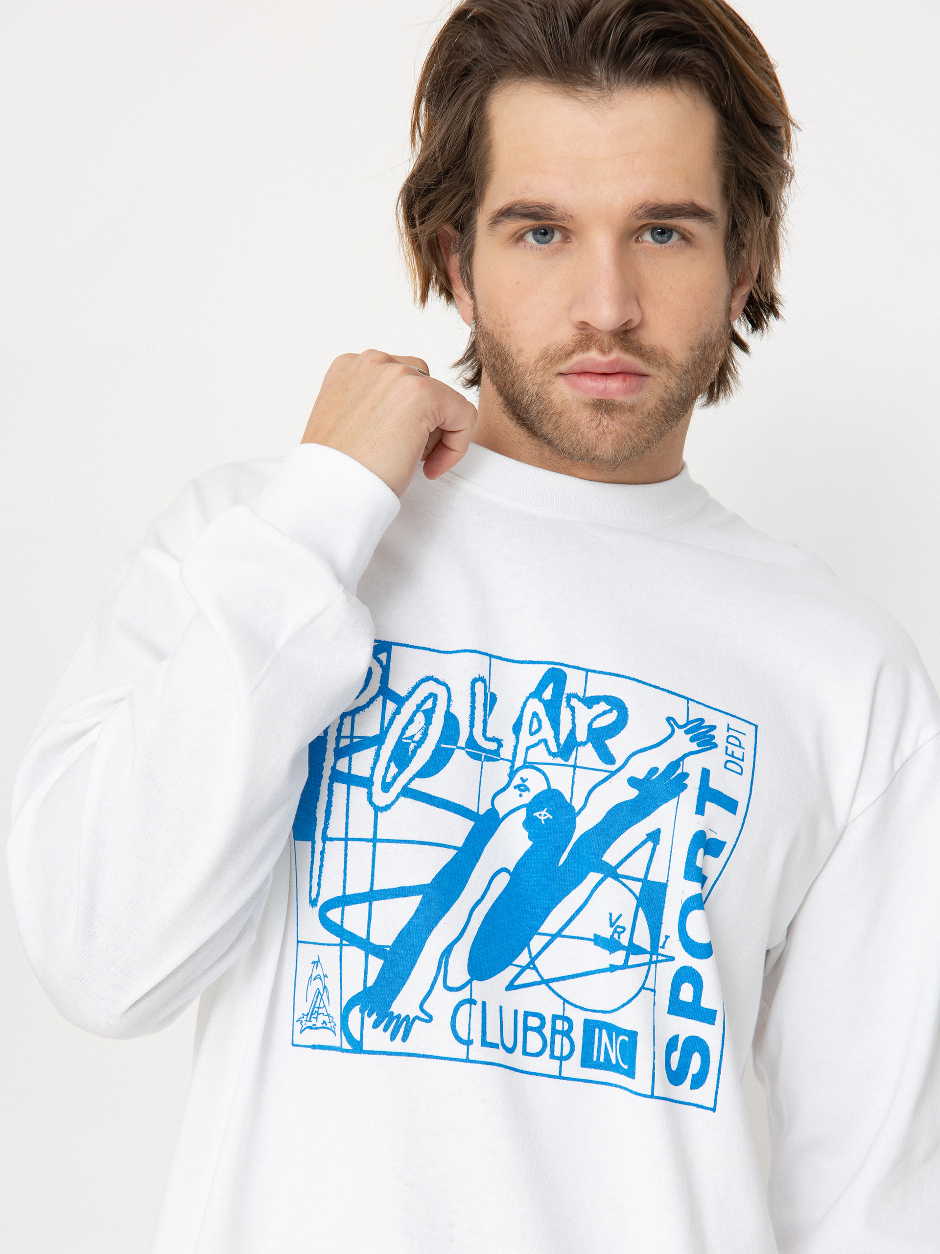Polar Skate Longsleeve Clubb Inc (white)