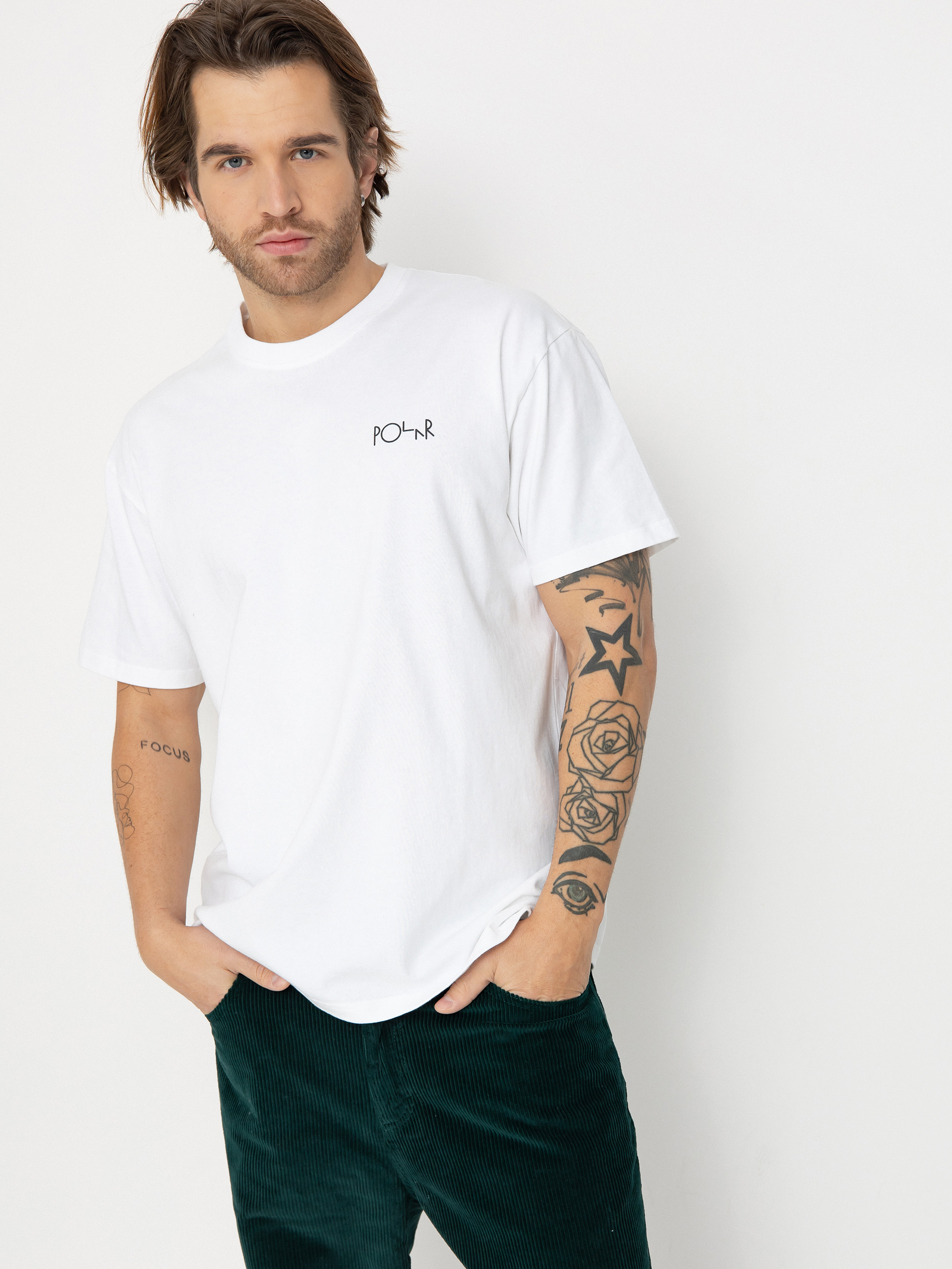 Polar Skate T-Shirt Cowboy Cop (white)