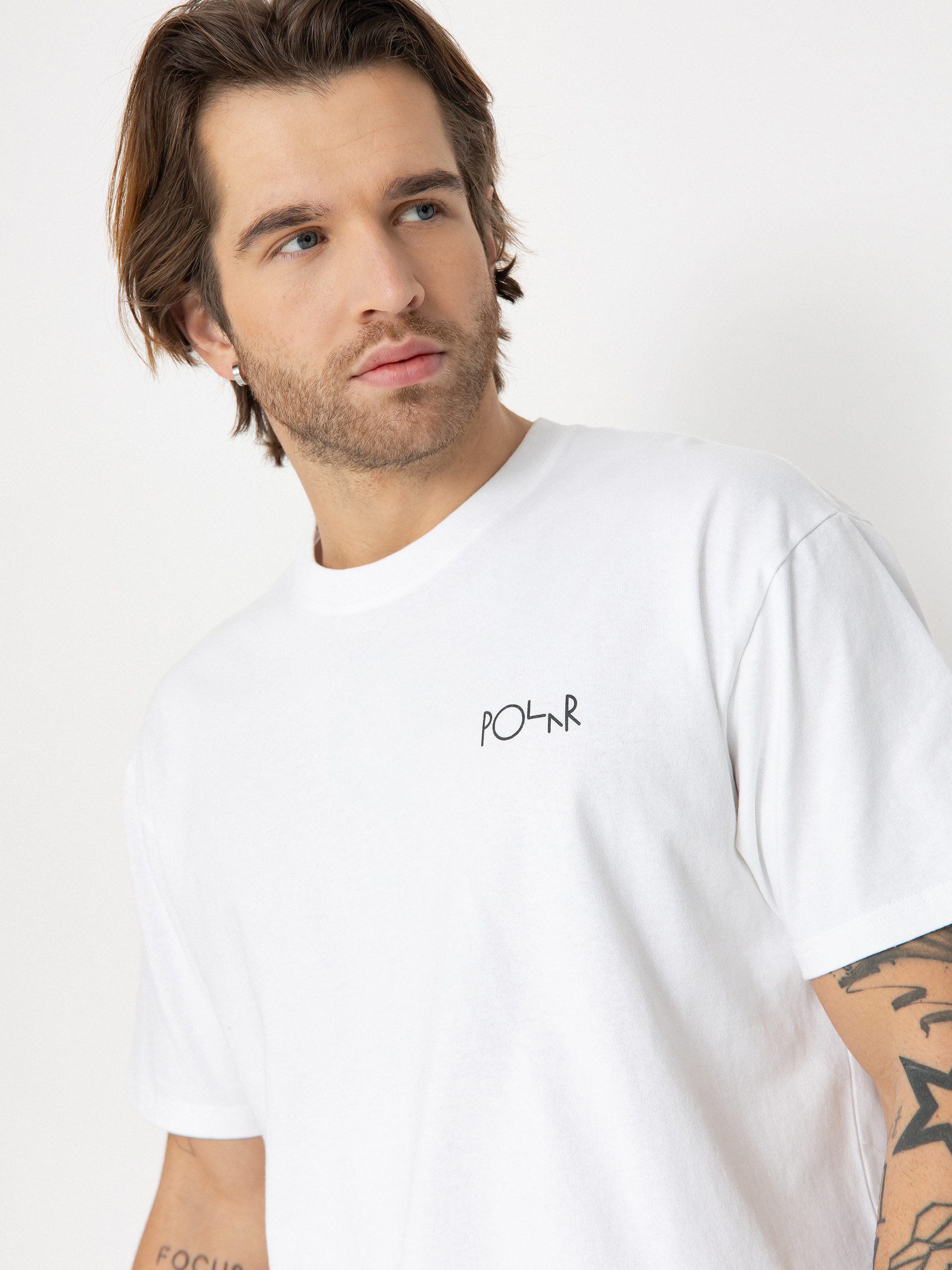 Polar Skate T-Shirt Cowboy Cop (white)