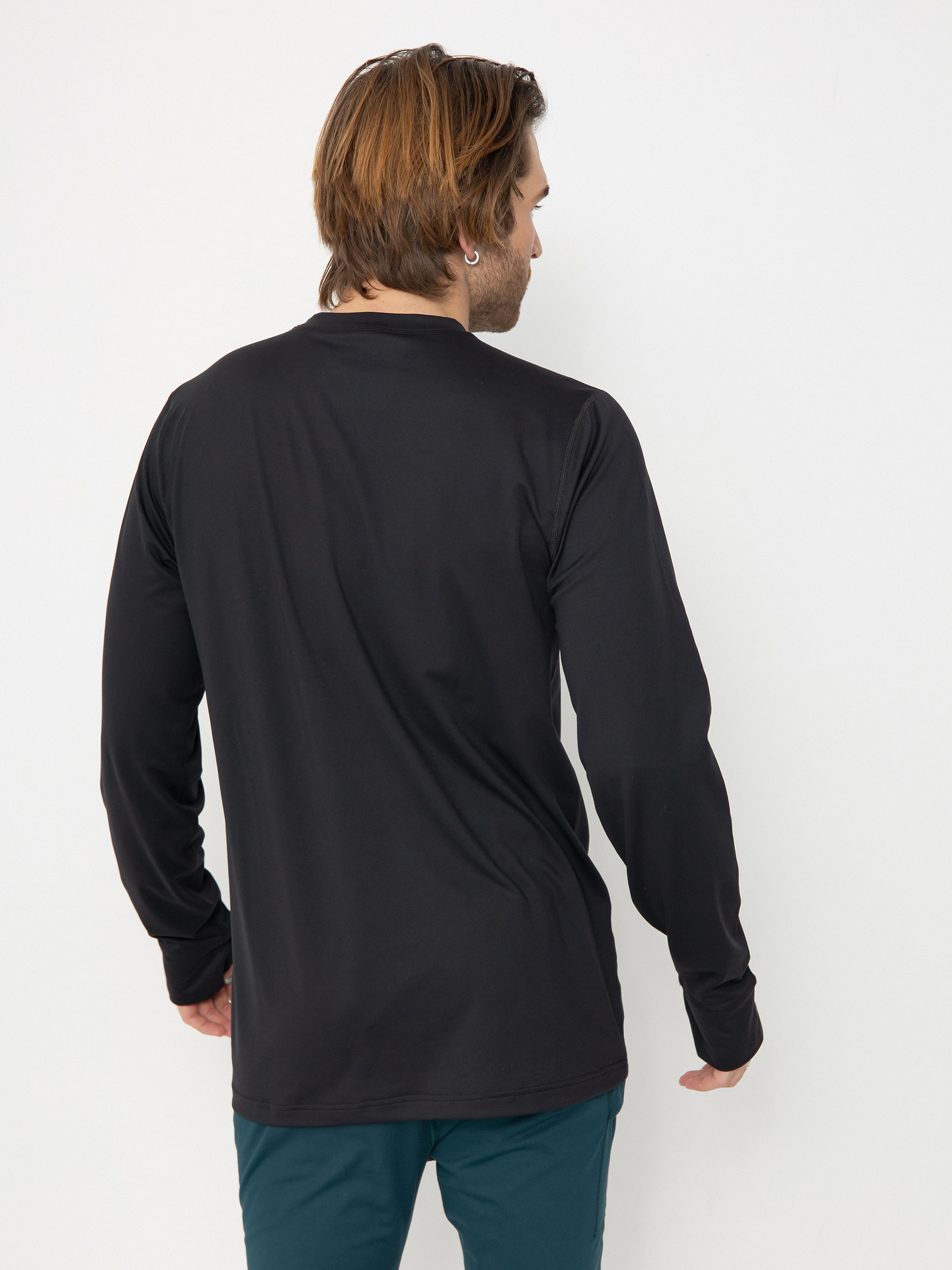 Burton Longsleeve Midweight Crew (true black)