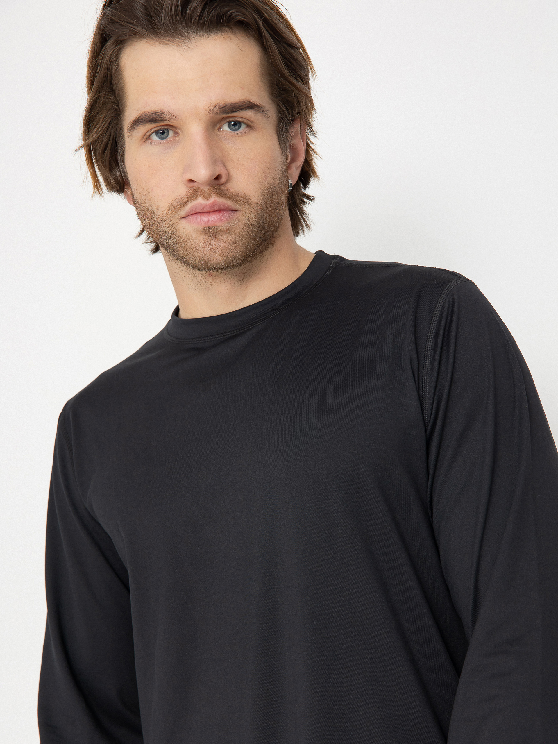 Burton Longsleeve Midweight Crew (true black)