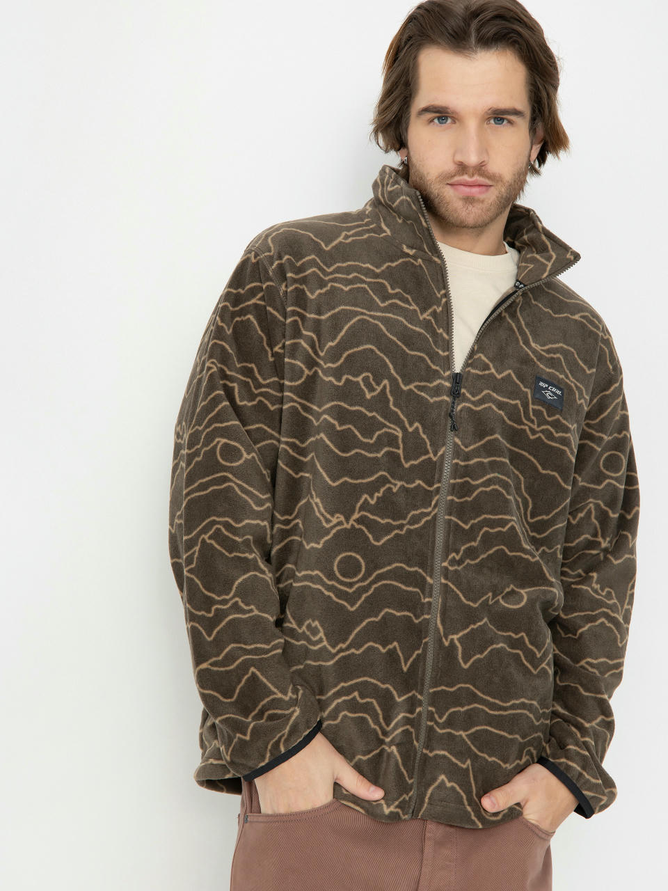 Rip Curl Fleece Jacke Fun Times (rock)